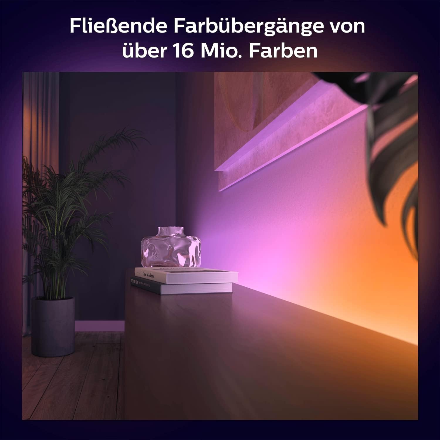 philips-hue-white-color-ambiance-gradient-lightstrip-basis-set-2m-16-mio-farben- image 2
