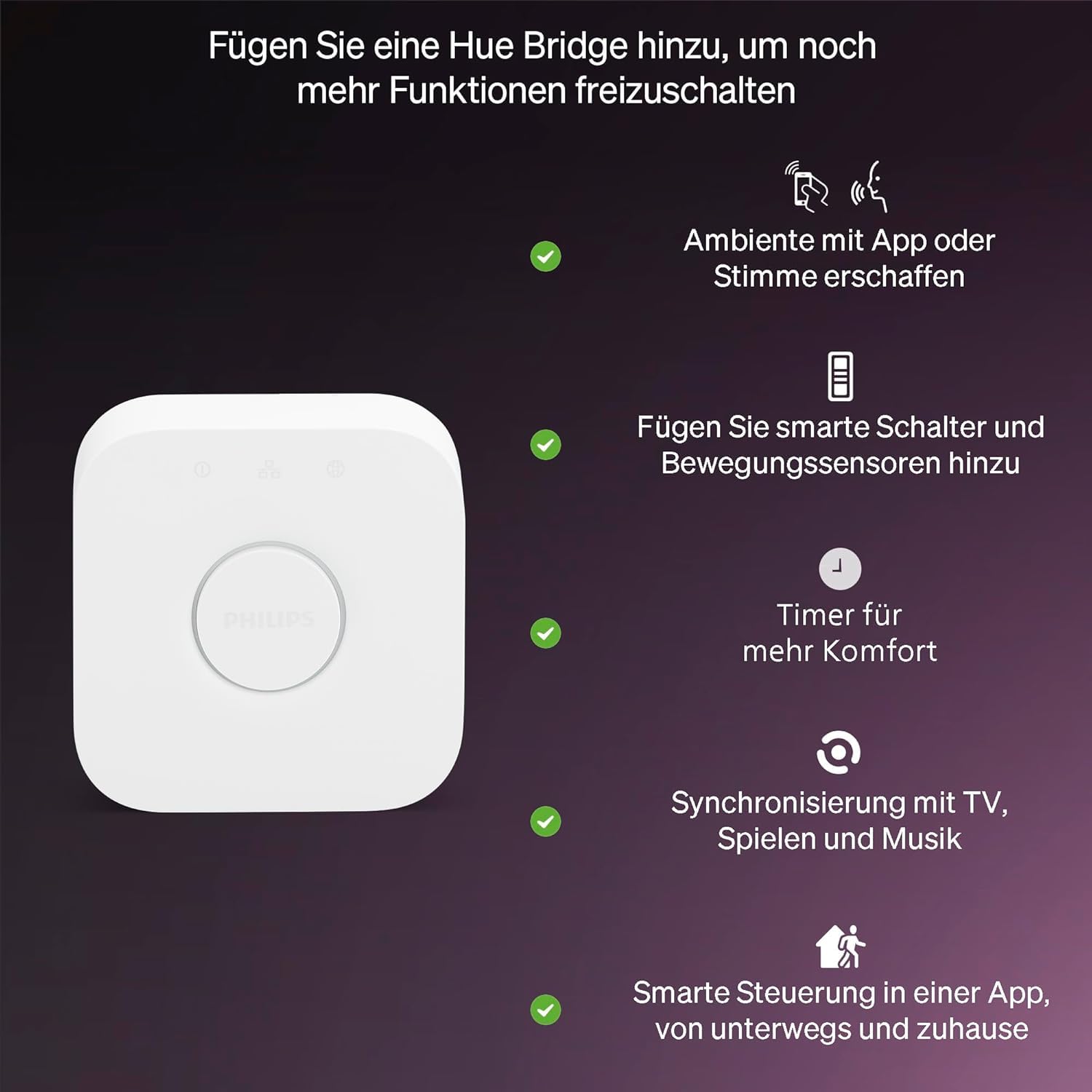philips-hue-essential-smart-led-a60-lampe-4er-pack-wei-es-und-buntes-e27-leuchtm image 7