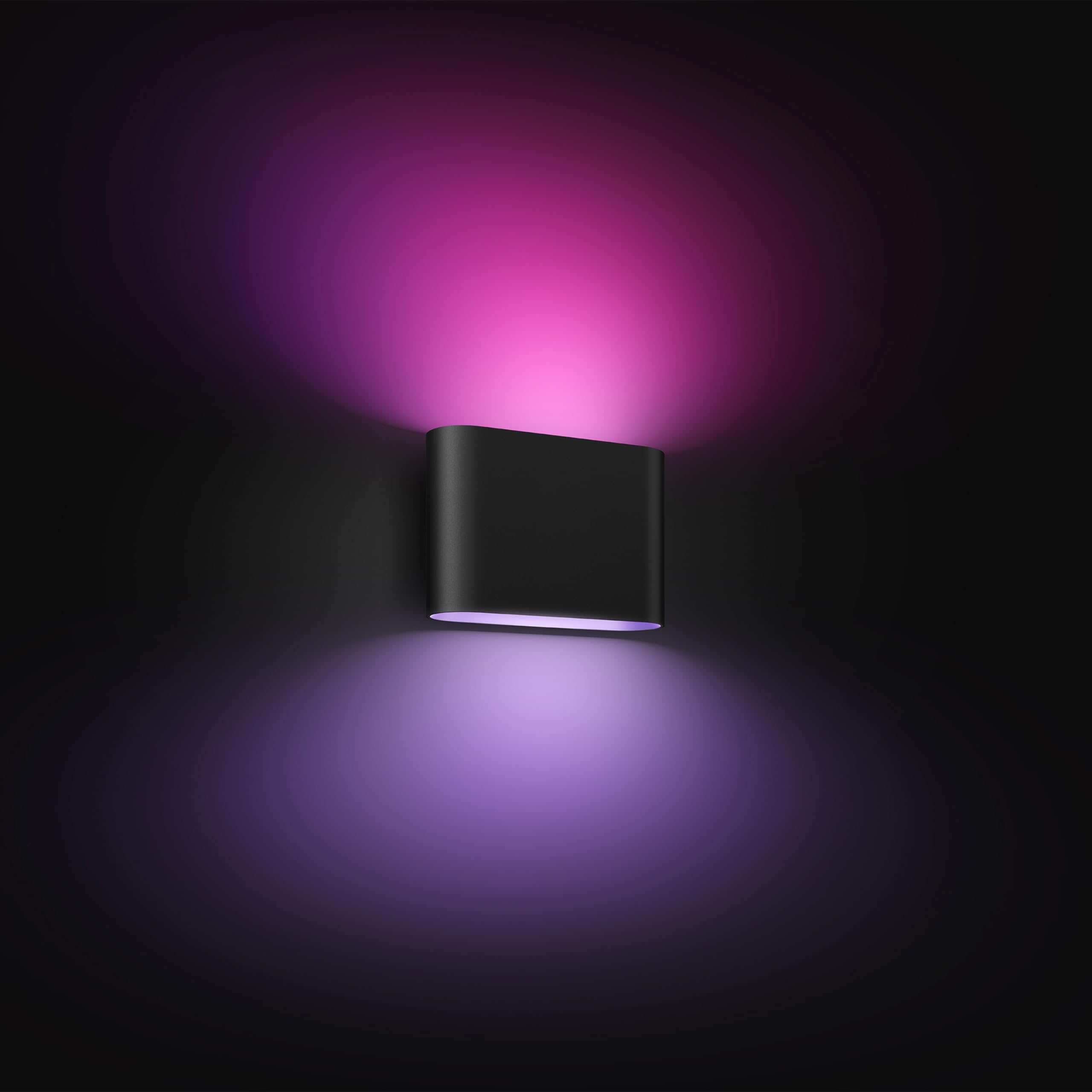 philips-hue-dymera-wandleuchte-innen-au-en-schwarz-led-wandleuchte-mit-2-individ image 2