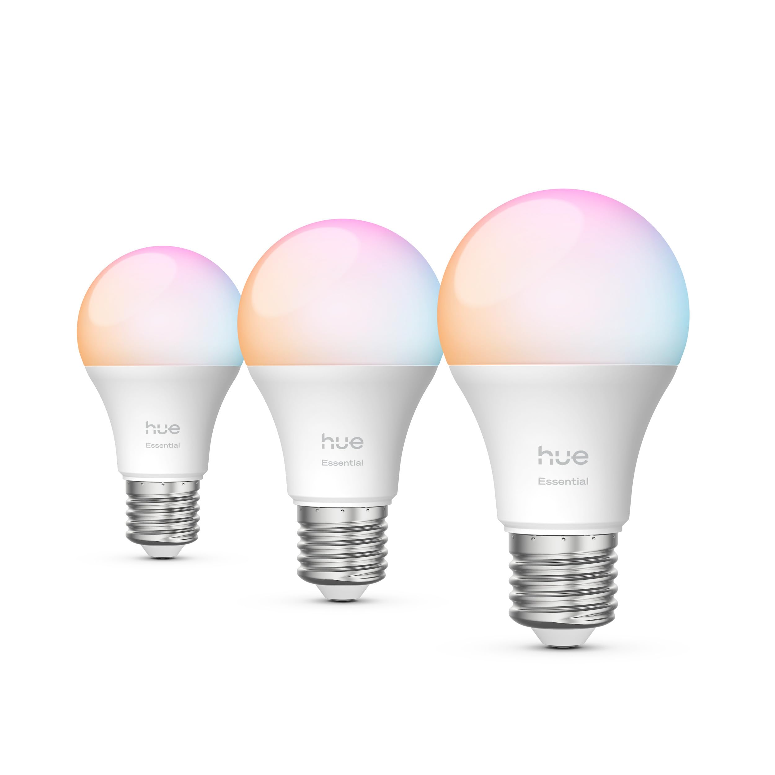 philips-hue-essential-smart-lampe-e27-white-and-color-ambiance-806-lm-3er-pack-b image 7