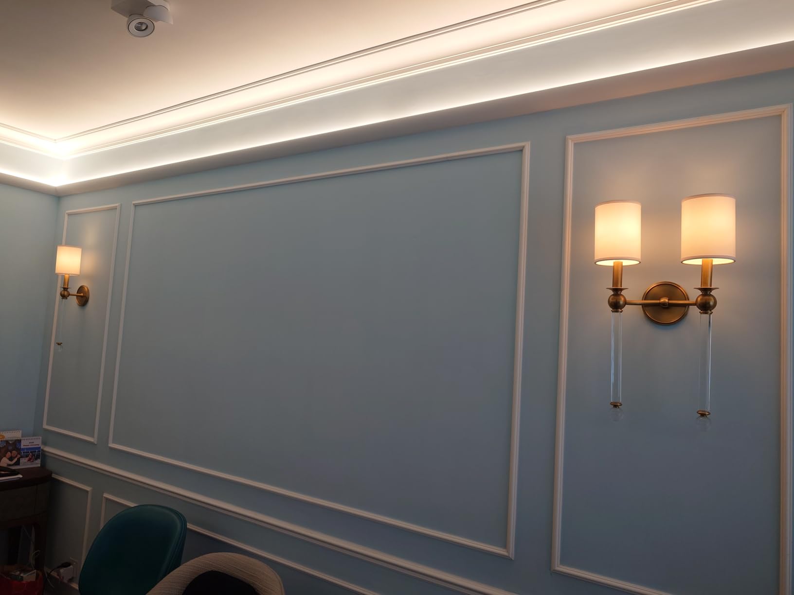 Eine Lampe ausgefallen