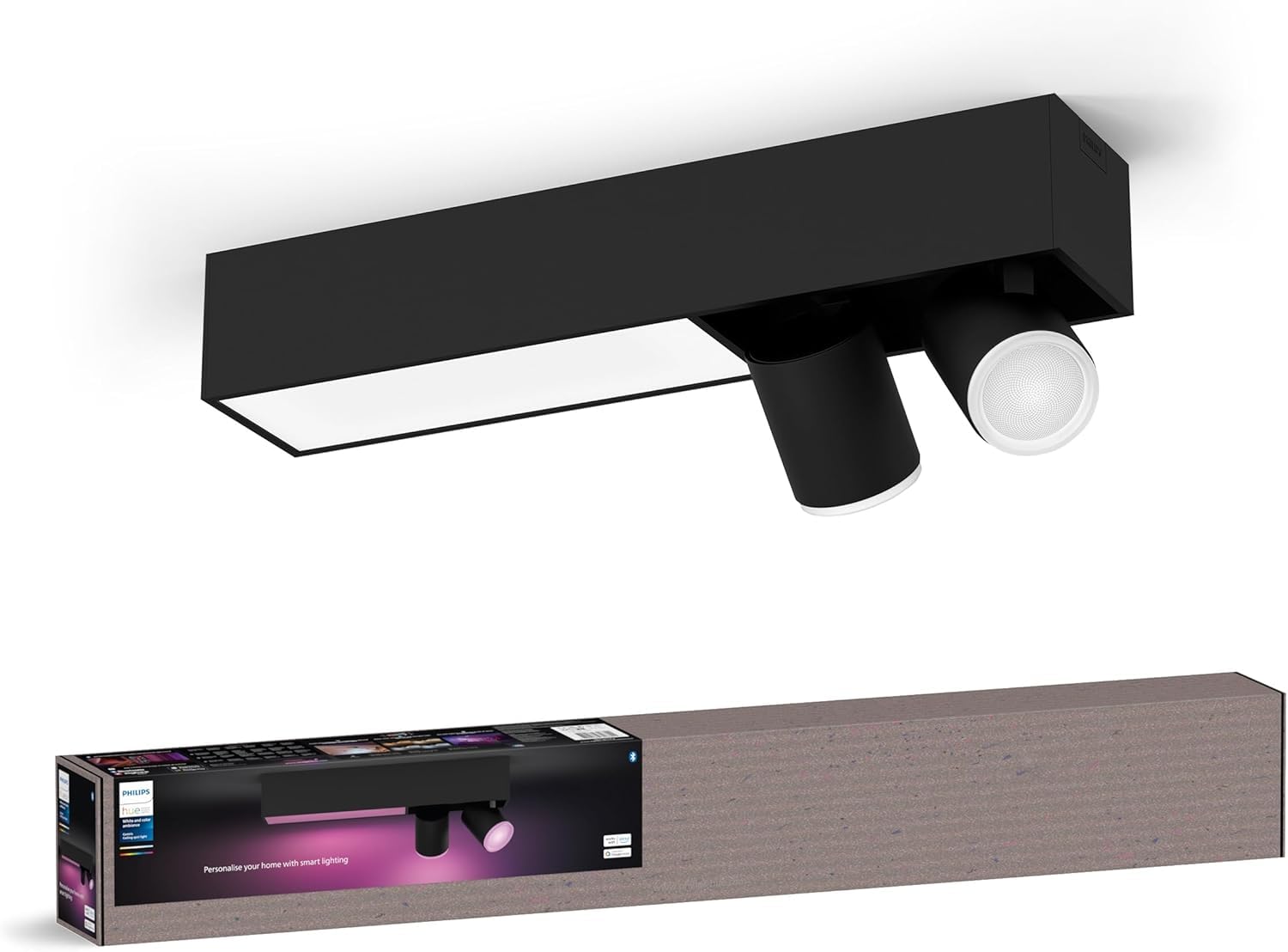philips-hue-white-color-ambiance-centris-2er-led-deckenspot-dimmbar-16-mio-farbe image 1