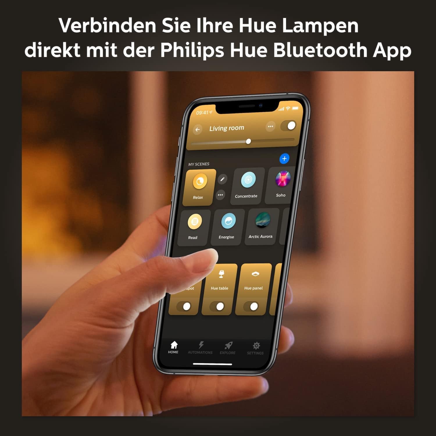 philips-hue-white-ambiance-e27-3er-starter-set-inkl-smart-button-3-led-lampen-hu image 3