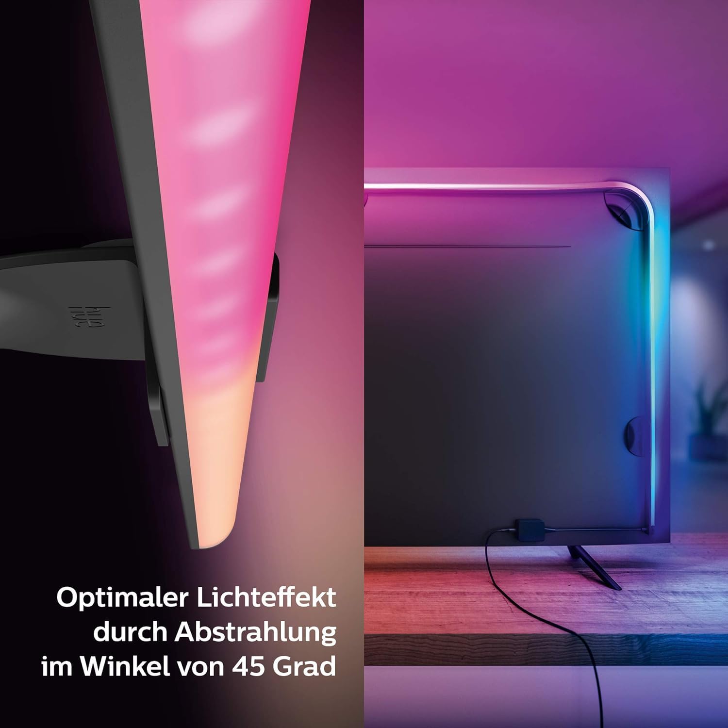 philips-hue-white-color-ambiance-gradient-lightstrip-65-zoll-dimmbarer-led-strei image 3