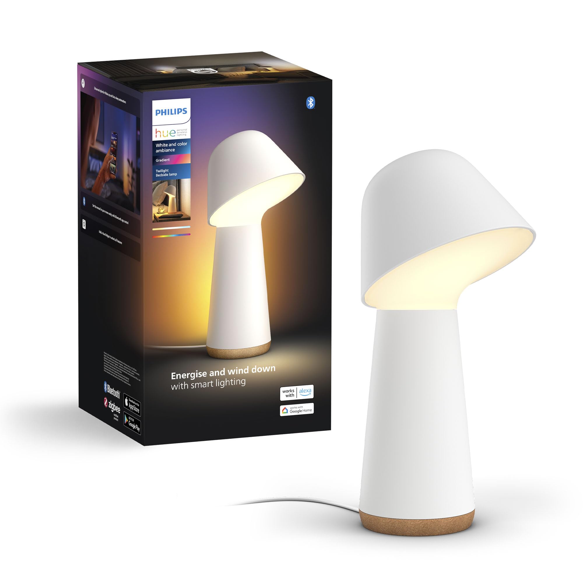 philips-hue-twilight-smarte-sleep-wake-up-tischleuchte-wei-es-und-farbiges-licht image 1