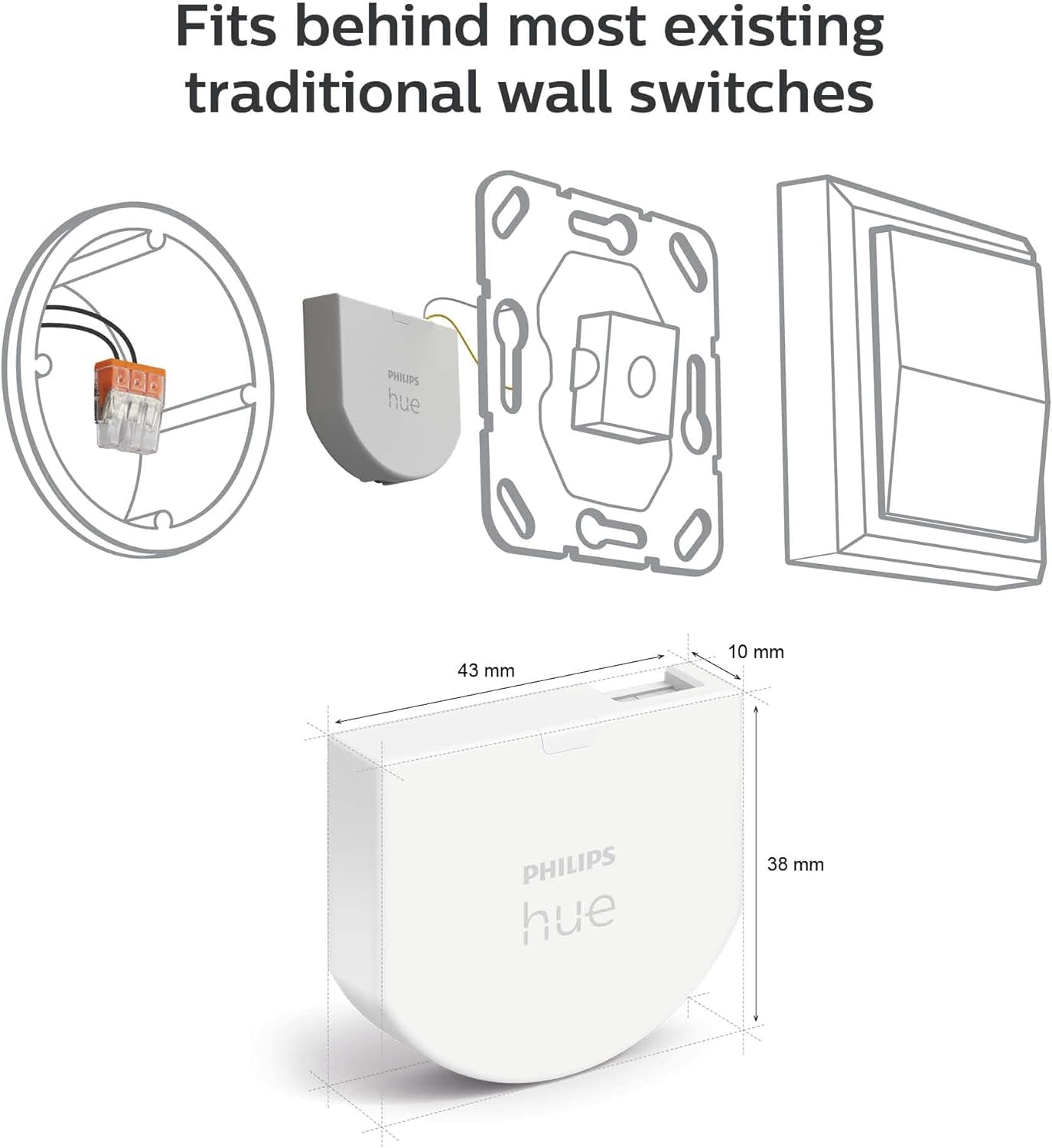 philips-hue-wandschalter-modul-2er-pack-hinter-bestehende-lichtschalter-montierb image 8