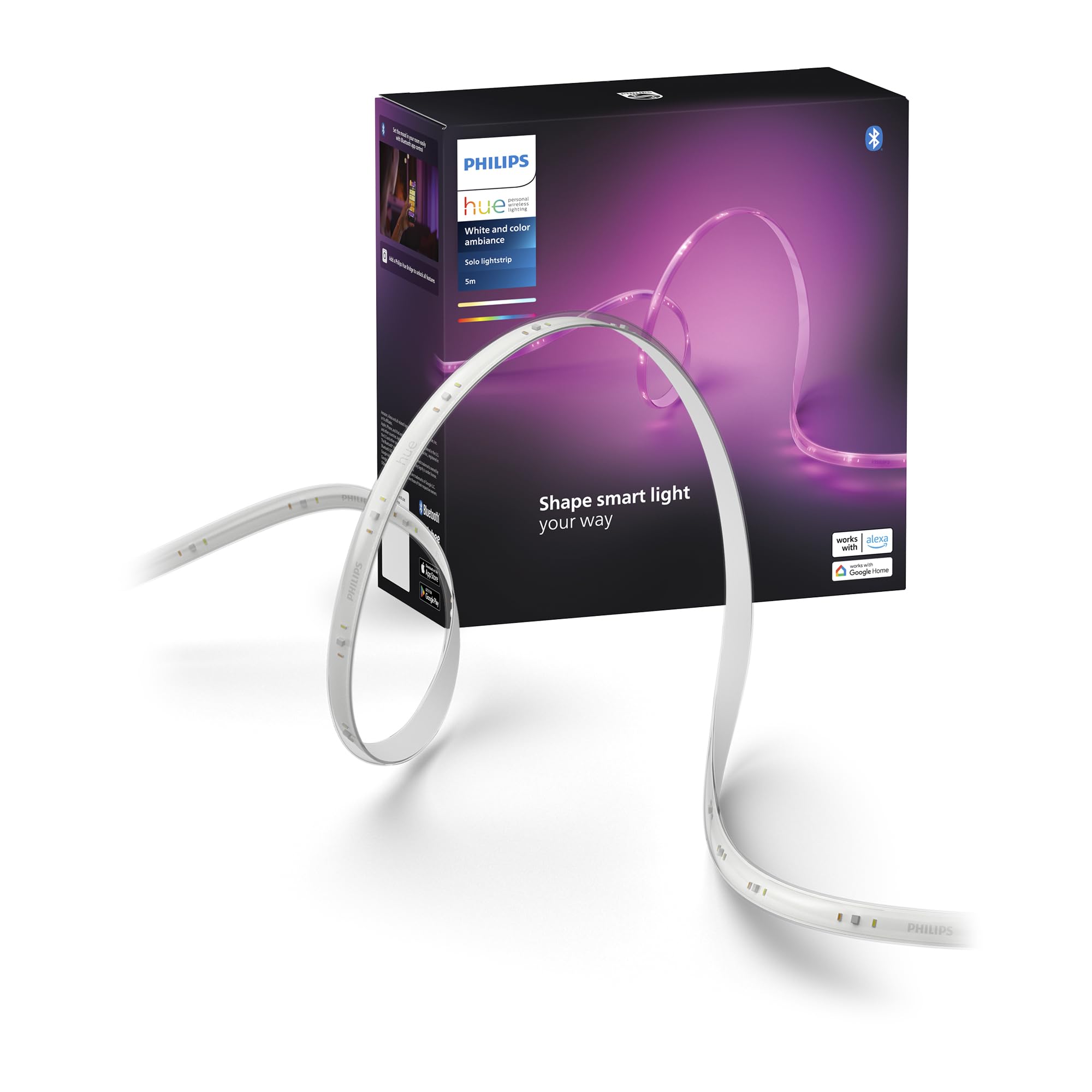 philips-hue-solo-smart-led-lightstrip-5m-basis-set-rgbww-k-rzbar-app-steuerung-a image 1