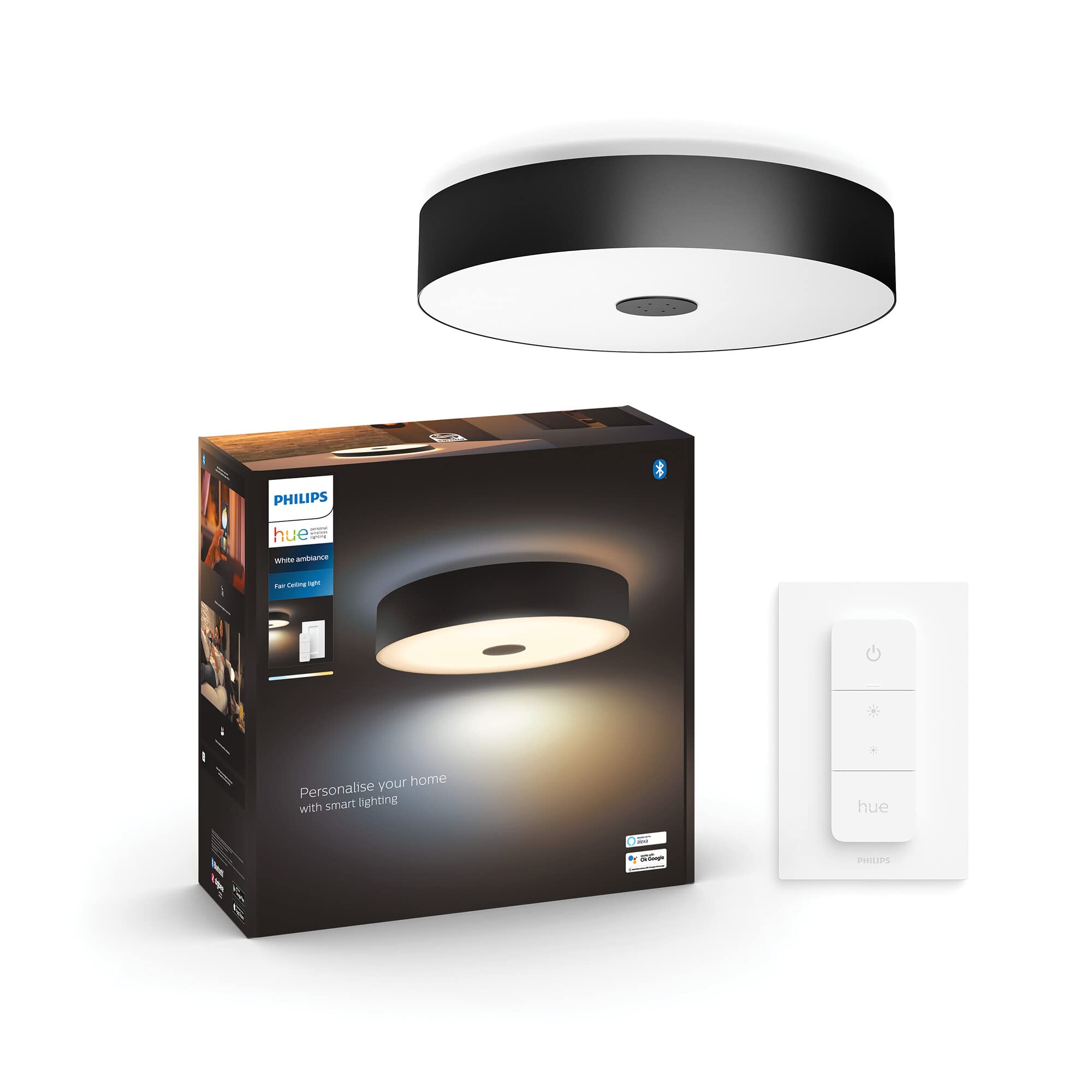philips-hue-white-ambiance-fair-led-deckenleuchte-schwarz-2-750-lm-alle-wei-scha image 2