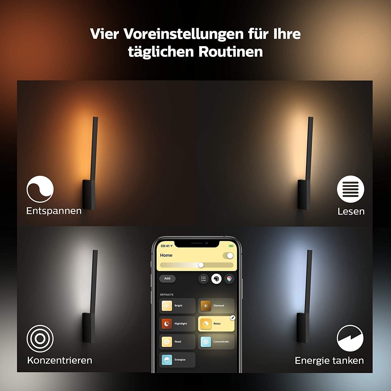 philips-hue-white-color-ambiance-liane-led-wandleuchte-schwarz-dimmbar-16-mio-fa image 6