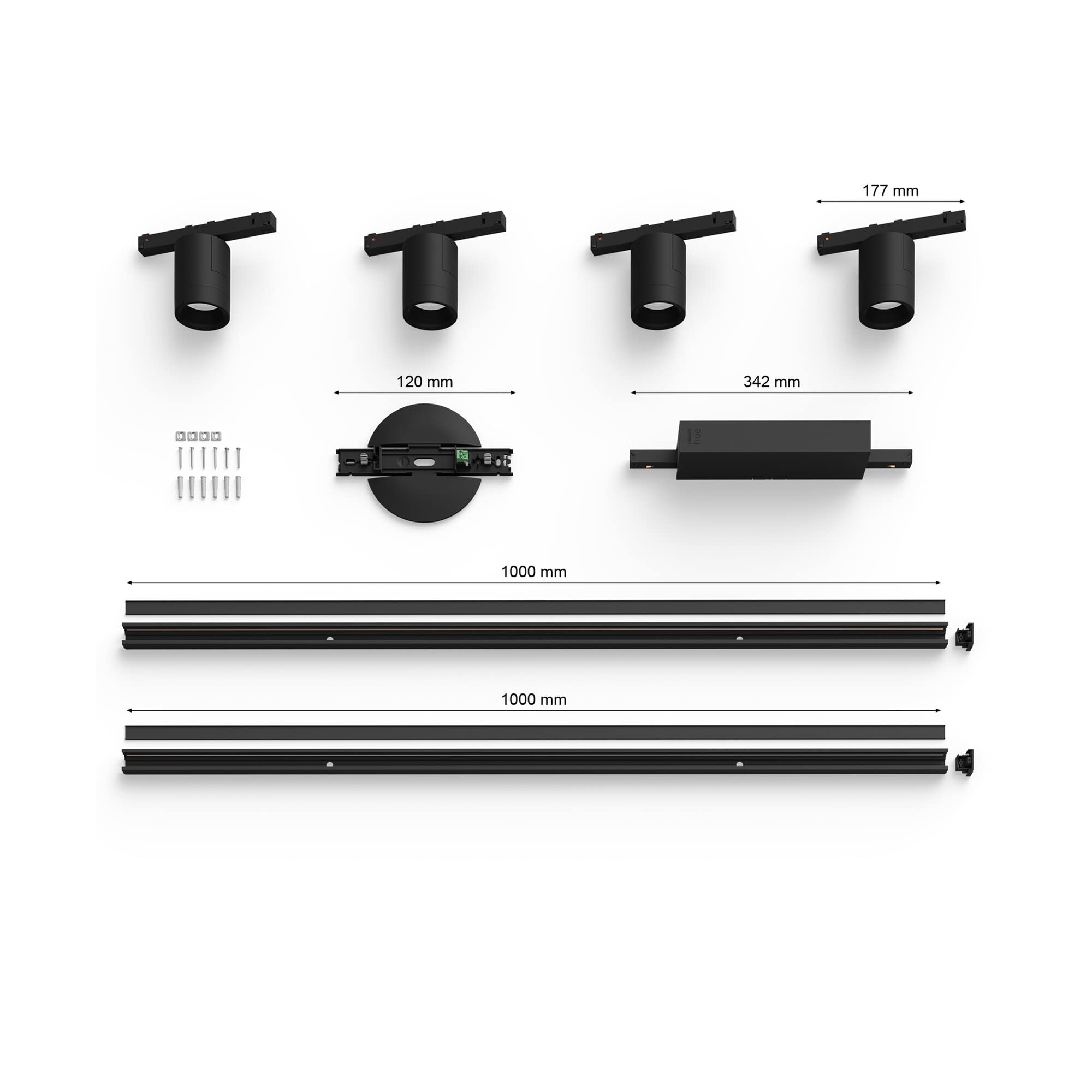 philips-hue-perifo-railverlichtung-basisset-4-spots-schwarz-wei-es-farbiges-lich image 4