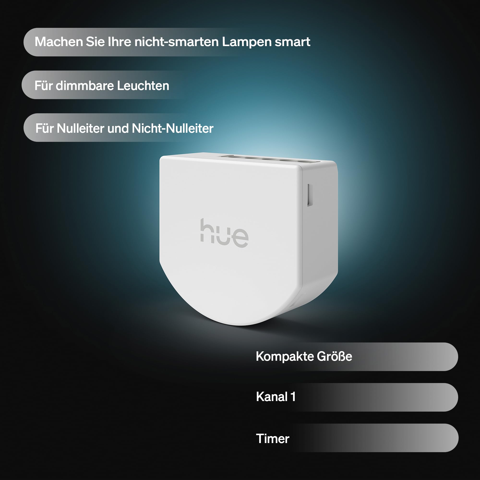 philips-hue-kabelgebundener-dimmerschalter-1er-pack-macht-herk-mmliche-leuchten- image 2