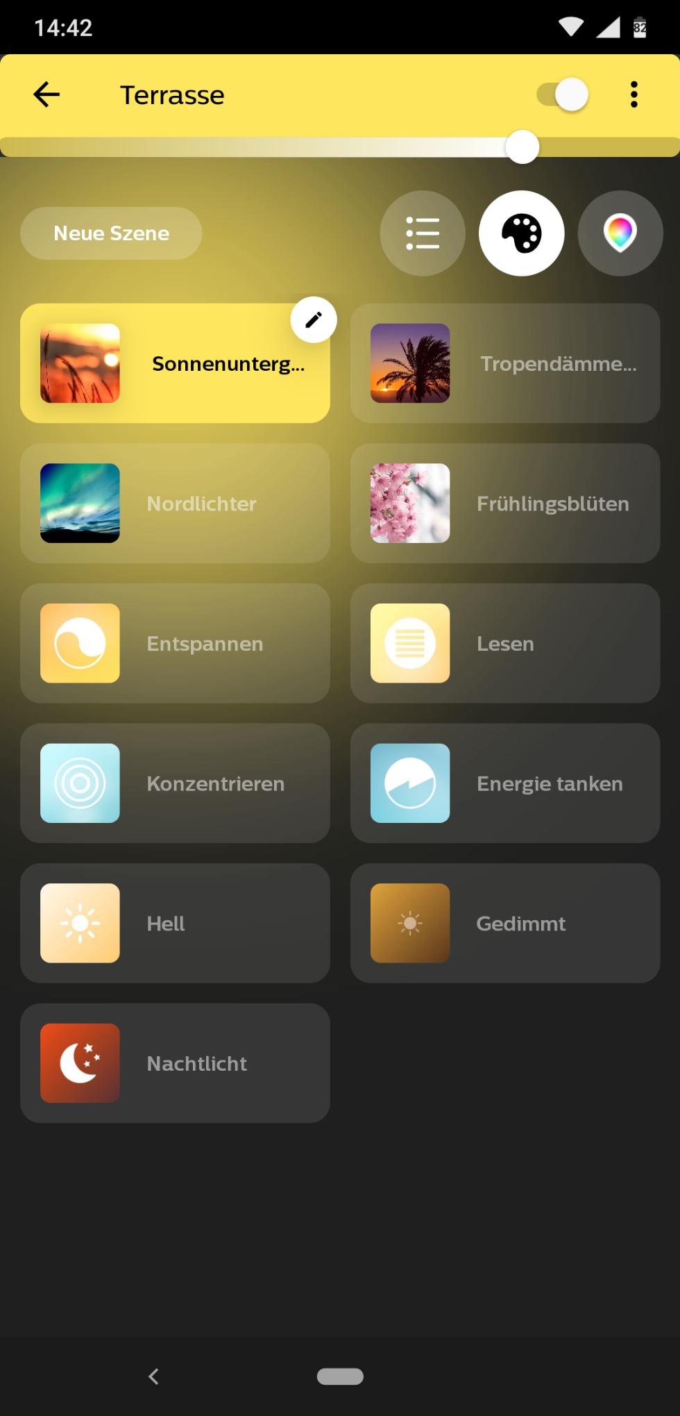 App-Steuerung zickig