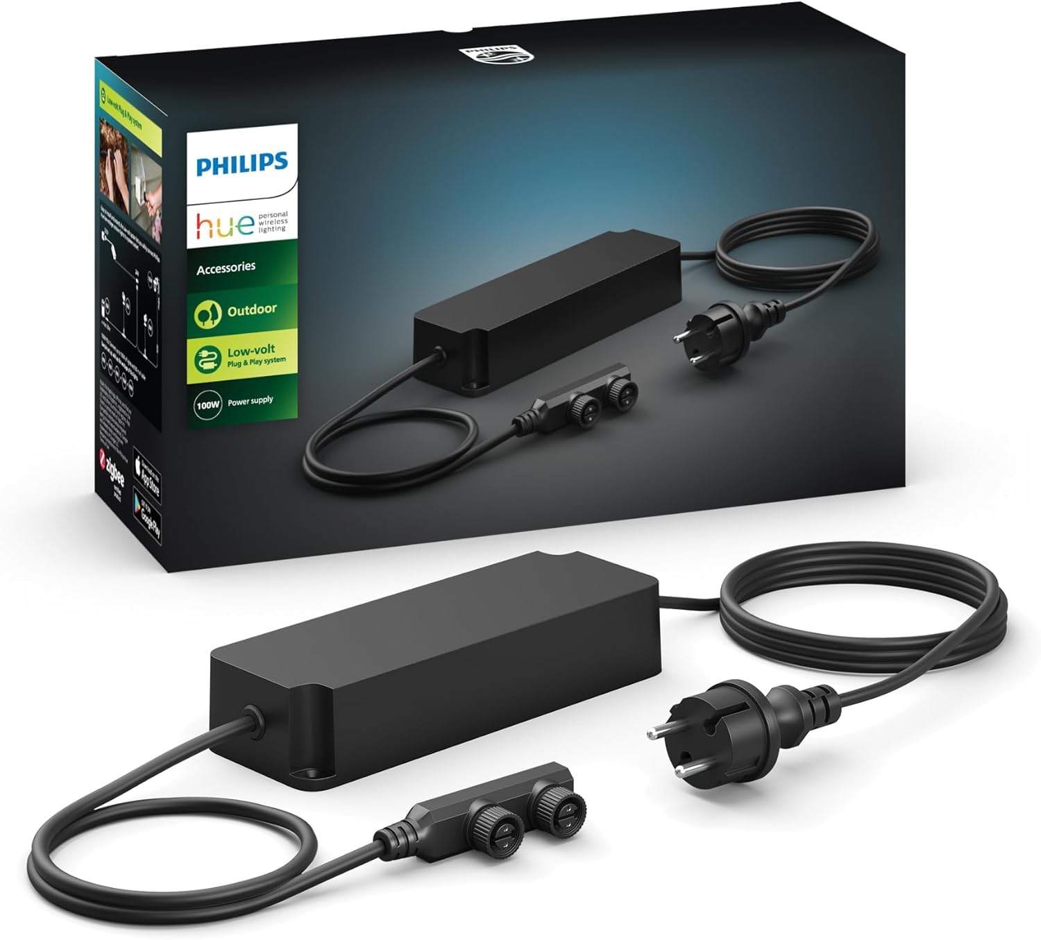 philips-hue-outdoor-netzteil-100-w-niedervolt-netzteil-f-r-hue-au-enleuchten-und image 1