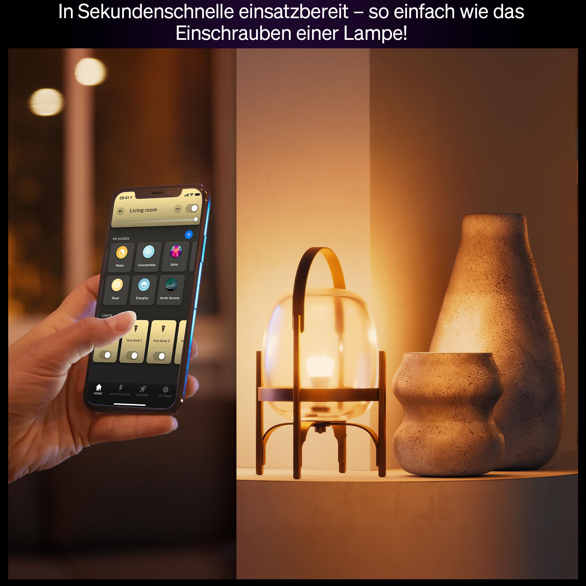 philips-hue-white-ambiance-a60-smart-led-lampe-e27-6w-810-lumen-vollspektrum-100 image 7