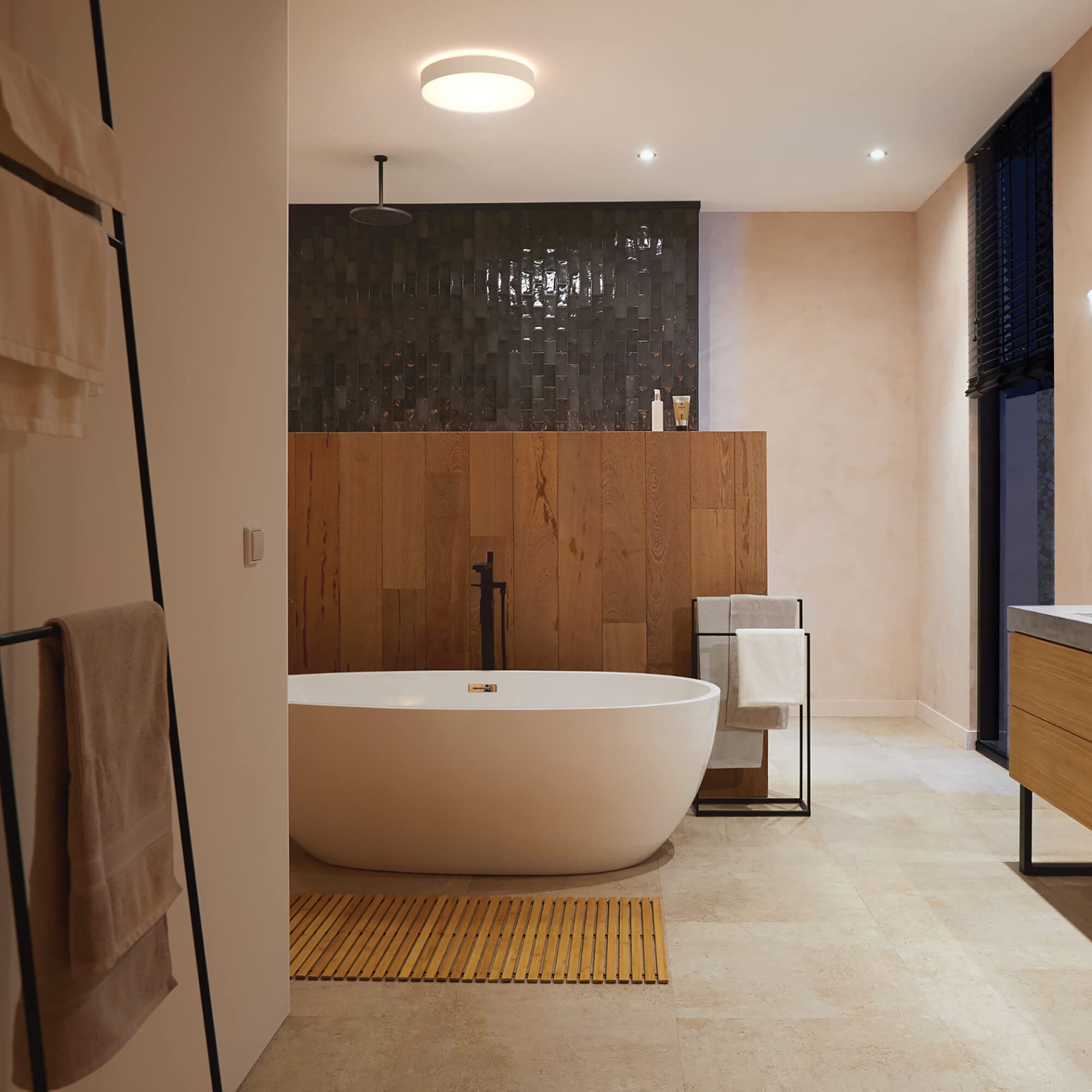 philips-hue-white-ambiance-devere-deckenleuchte-m-wei-2-450-lm-dimmbare-smart-de image 2