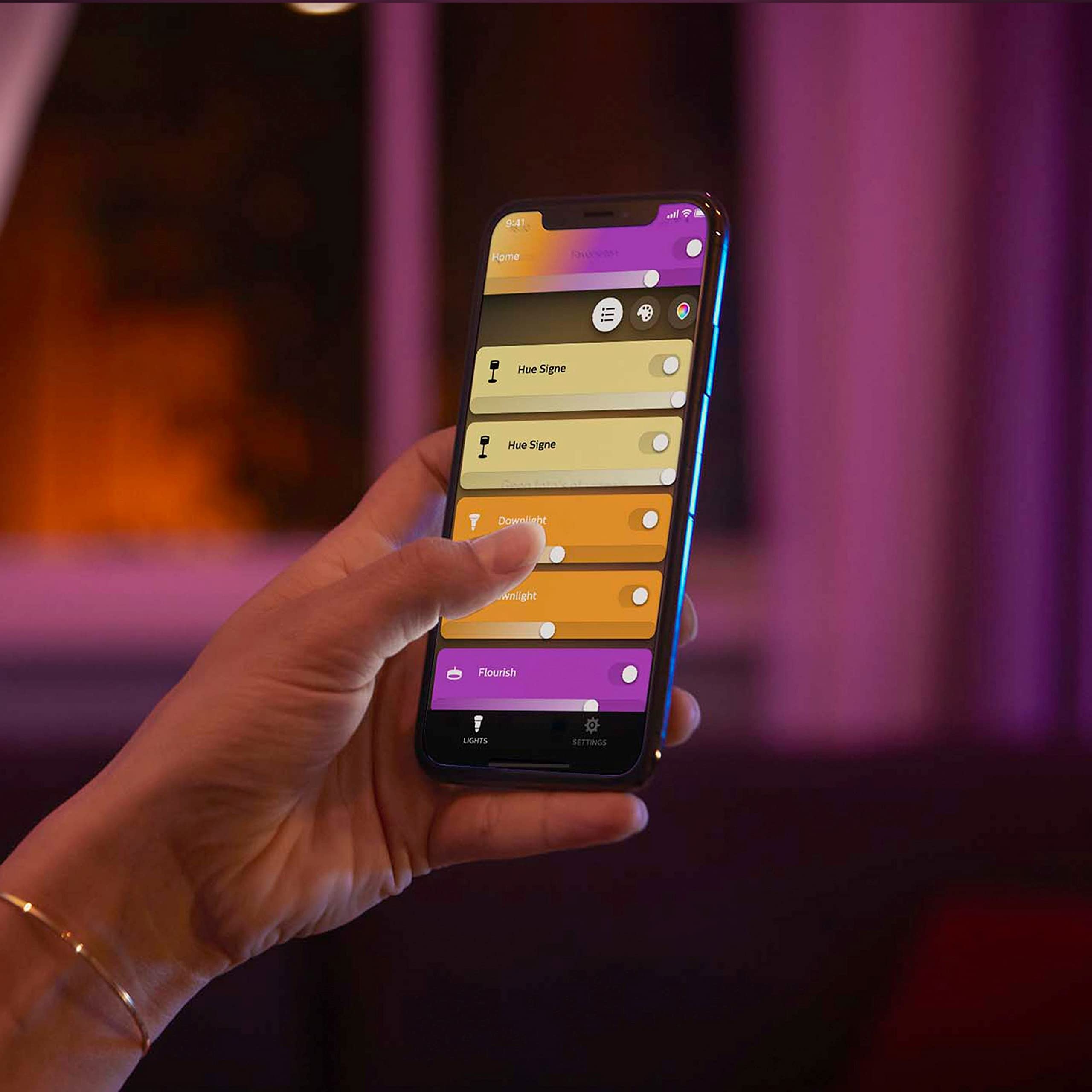 philips-hue-flux-led-streifen-3-m-white-and-color-ambiance-inkl-dimmschalter-k-r image 3