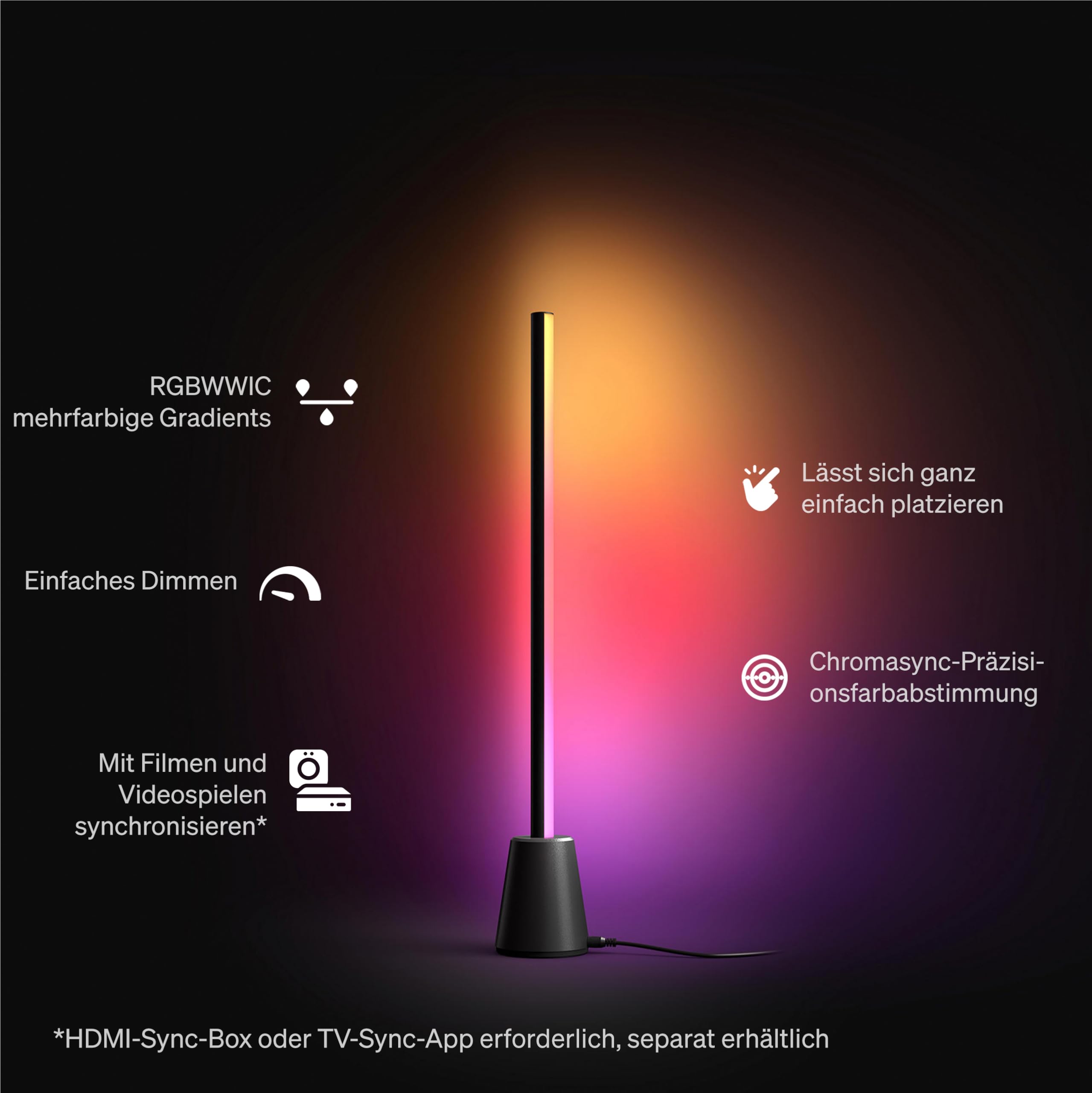philips-hue-play-tischleuchte-60-cm-rgbwwic-led-smart-light-mit-mehrfarbigen-far image 2
