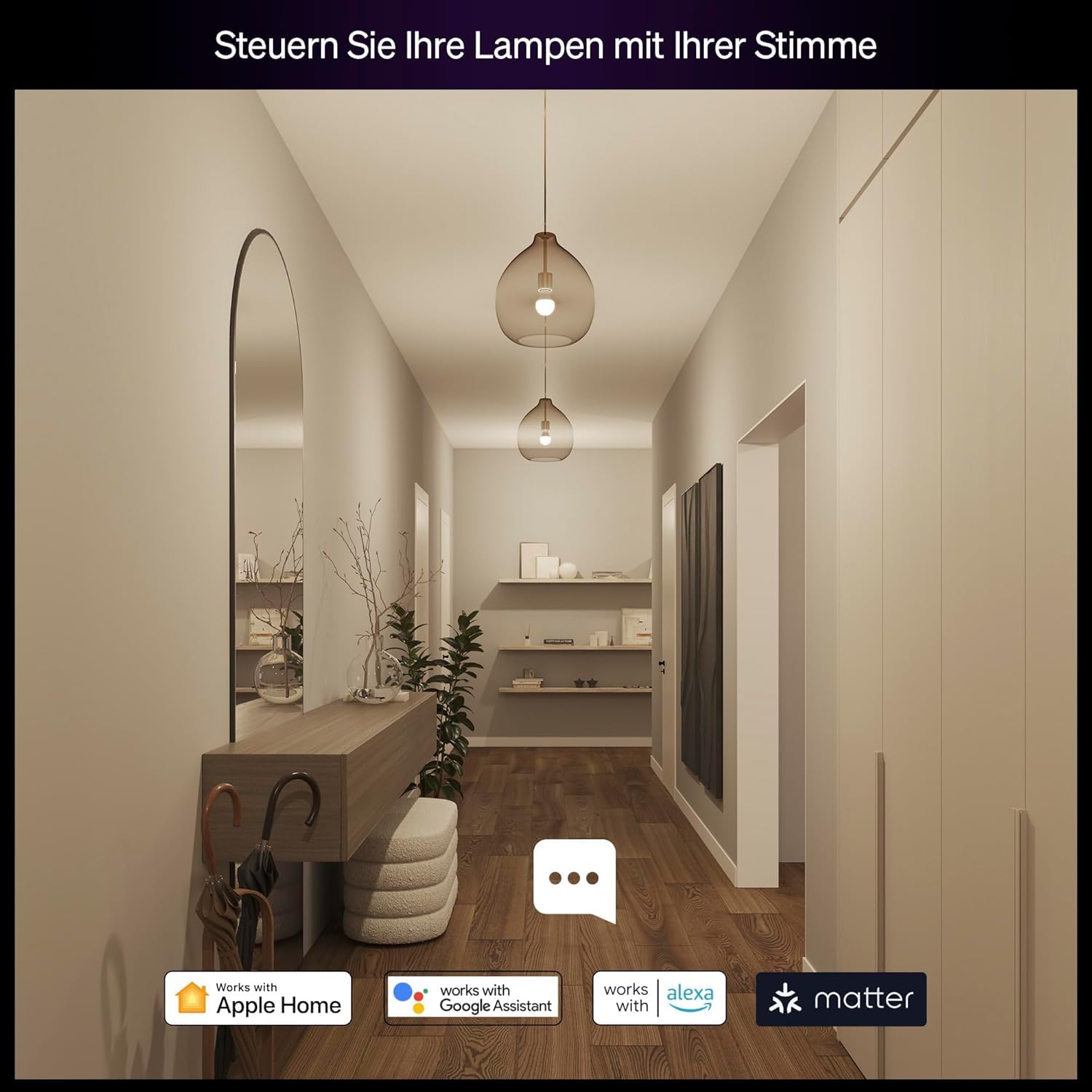 philips-hue-essential-smart-led-a60-lampe-4er-pack-wei-es-und-buntes-e27-leuchtm image 6