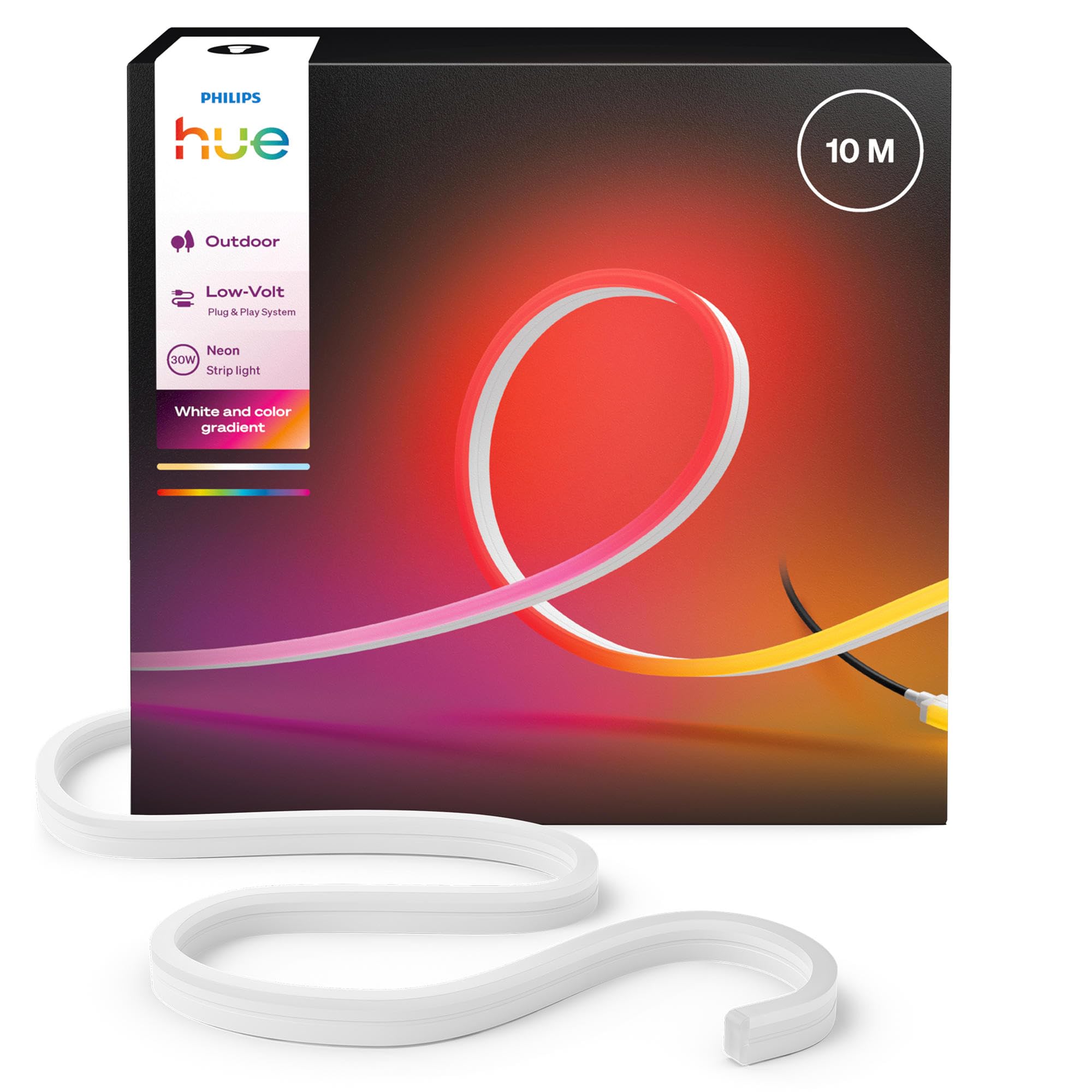 philips-hue-neon-outdoor-led-streifen-10-m-mehrfarbiges-1100-lumen-lichtband-chr image 1