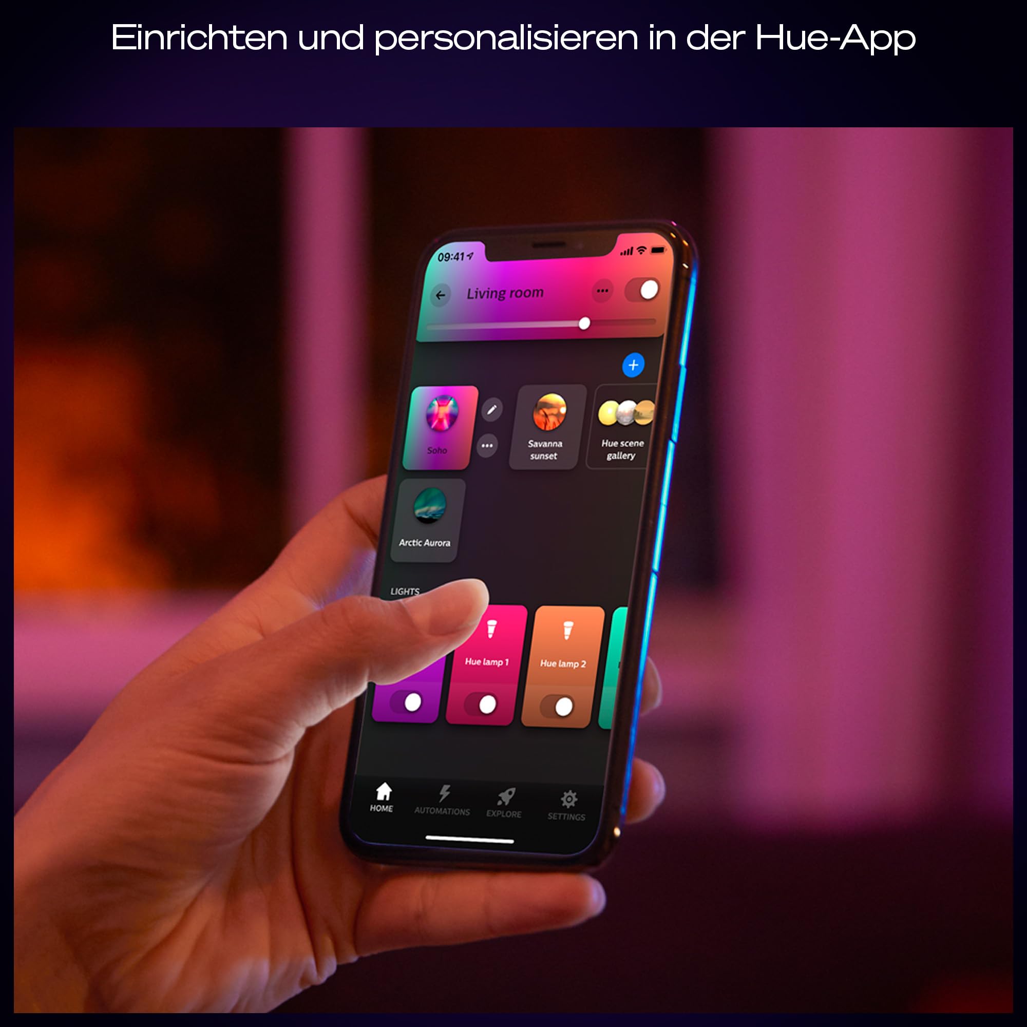 philips-hue-devote-smart-led-deckenpanel-white-color-ambiance-rund-30-cm-16-6-w- image 5