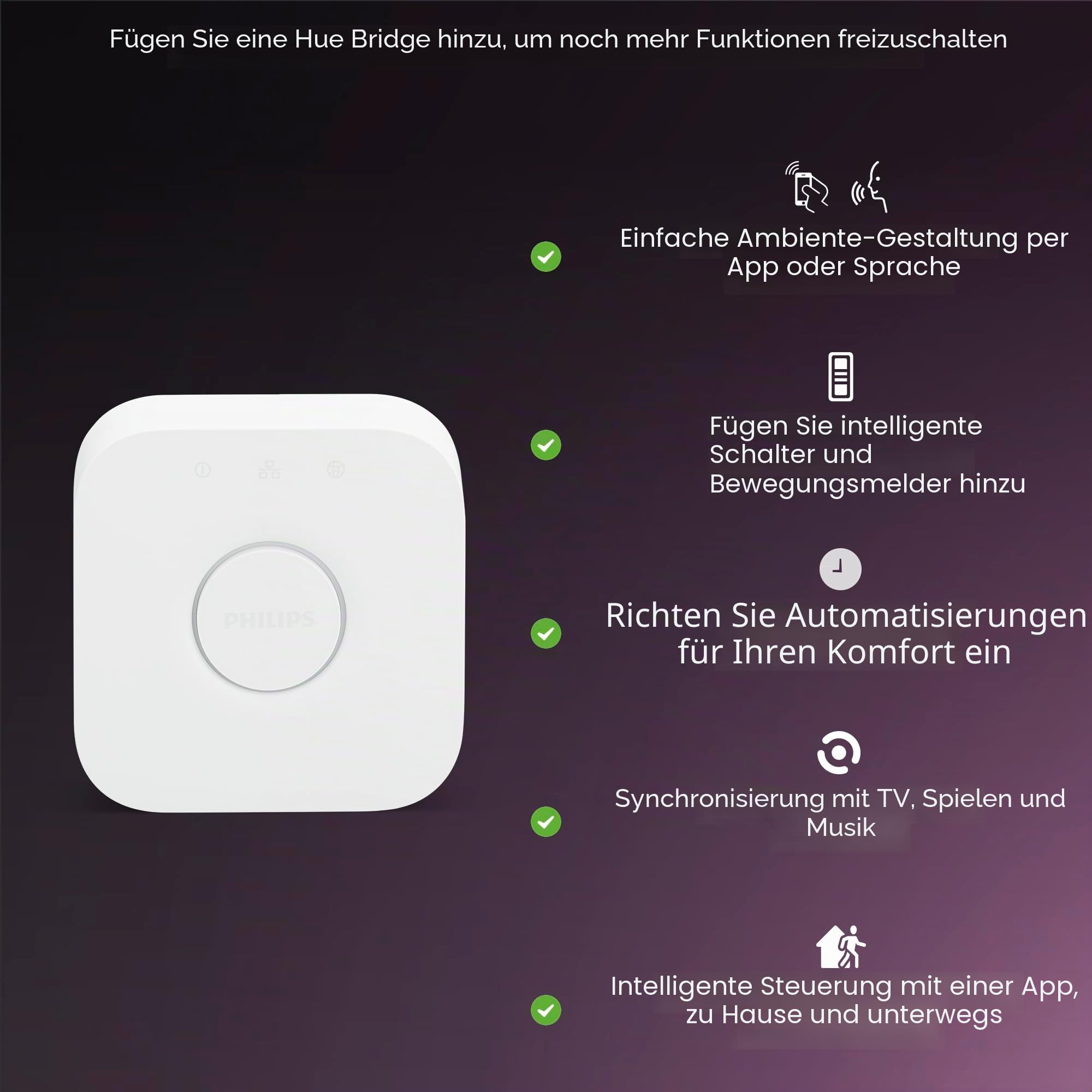 philips-hue-essential-8w-e27-smart-led-lampe-a60-white-color-806-lumen-2er-ecopa image 3
