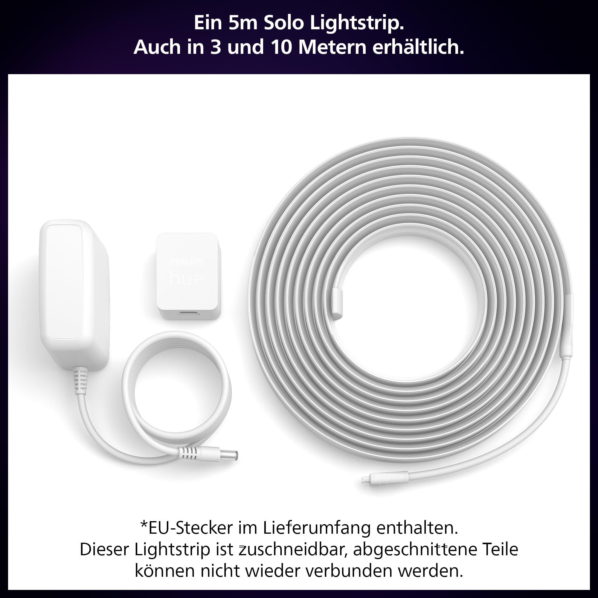 philips-hue-solo-smart-led-lightstrip-5m-basis-set-rgbww-k-rzbar-app-steuerung-a image 2