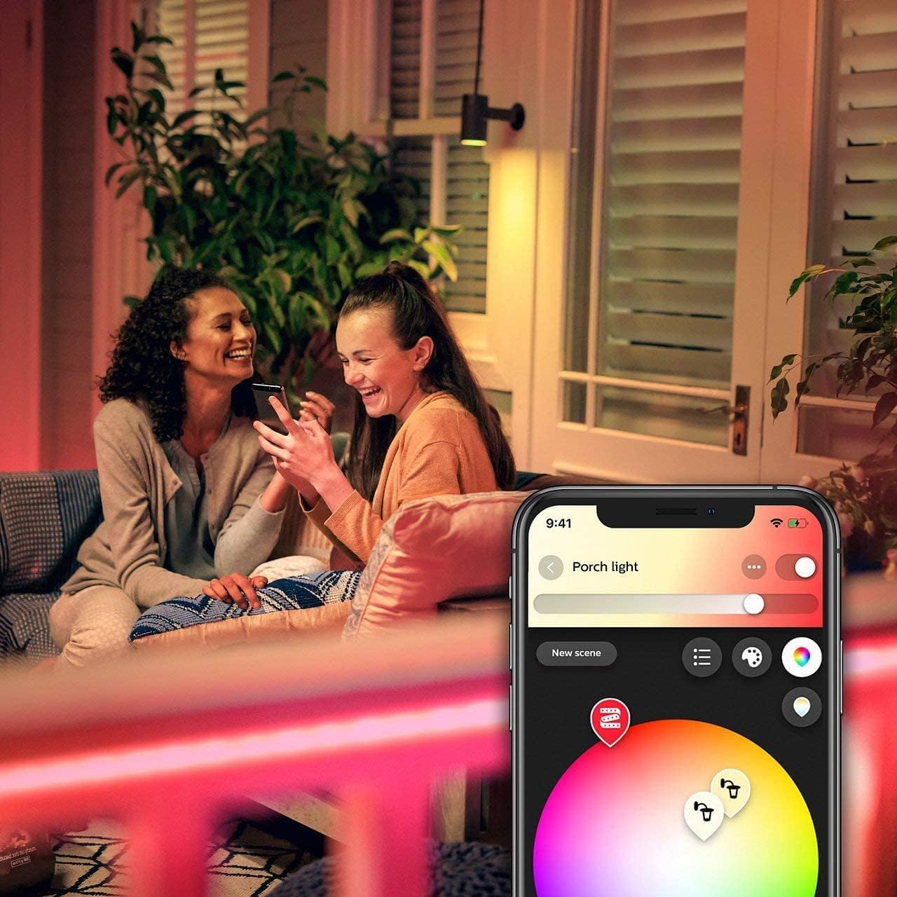 philips-hue-white-color-ambiance-outdoor-lightstrip-5m-16-mio-farben-ip67-wetter image 8