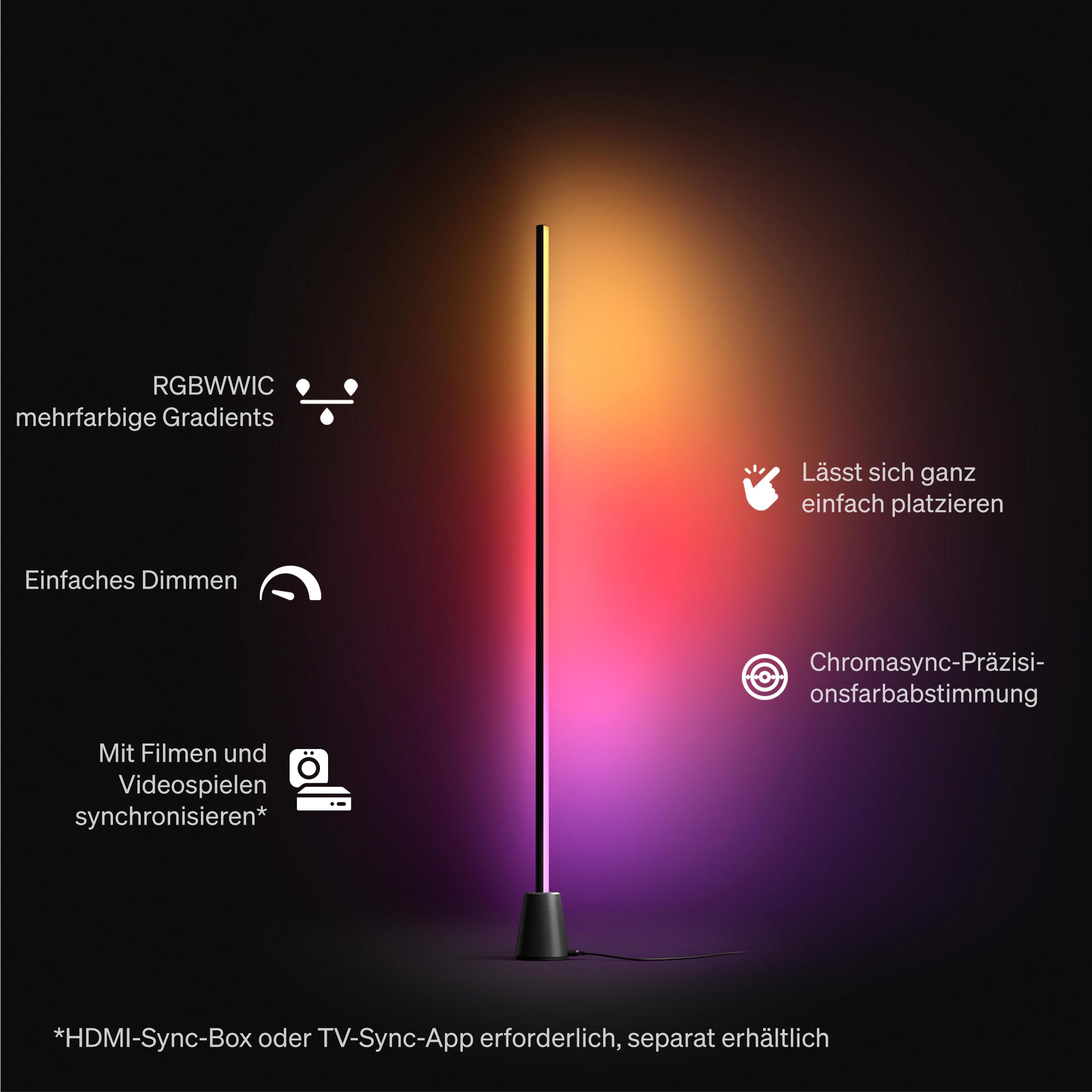 philips-hue-play-stehleuchte-122-cm-rgbwwic-led-mit-mehrfarbigen-farbverl-ufen-c image 2