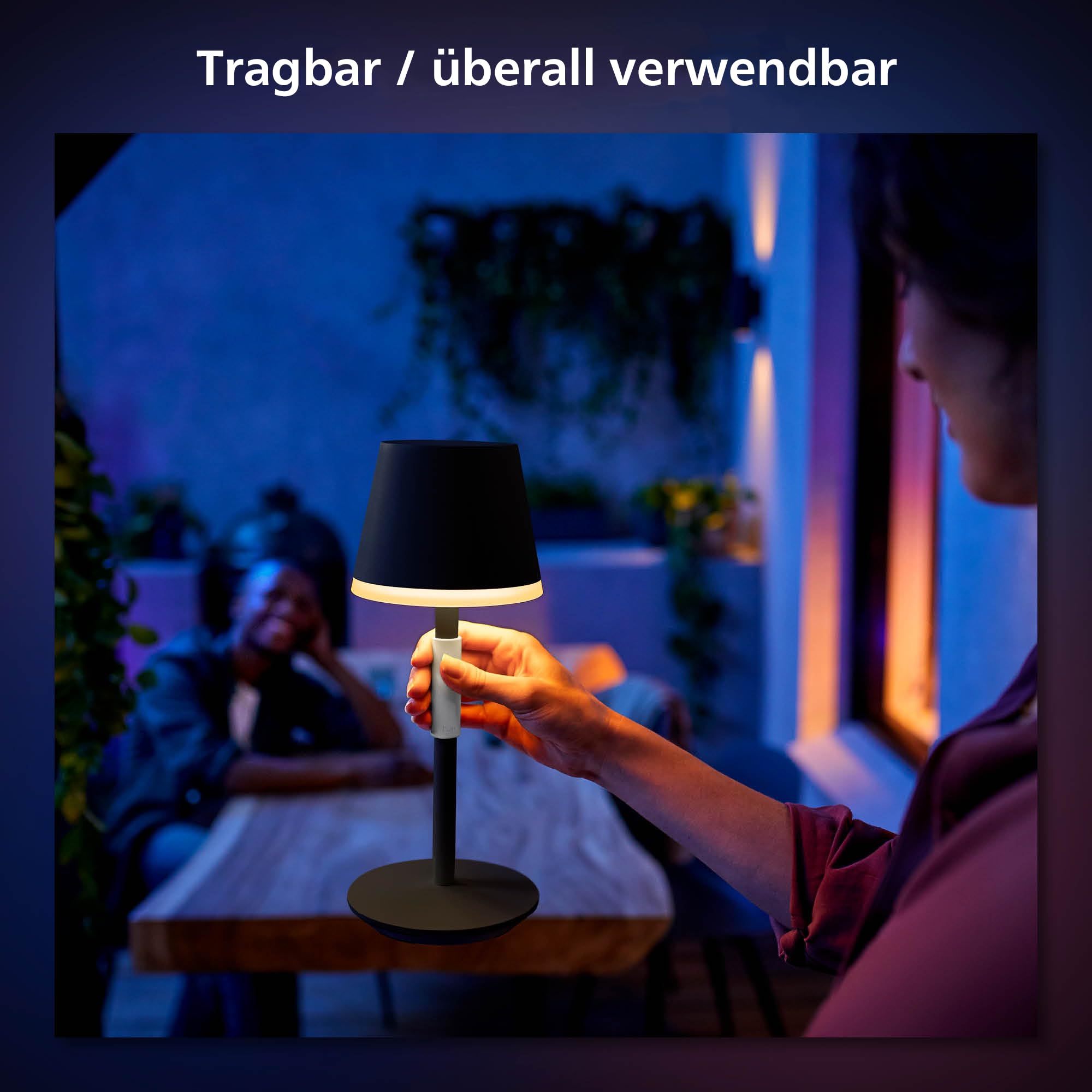 philips-hue-white-color-ambiance-go-tragbare-led-tischleuchte-530-lm-akku-bis-48 image 2