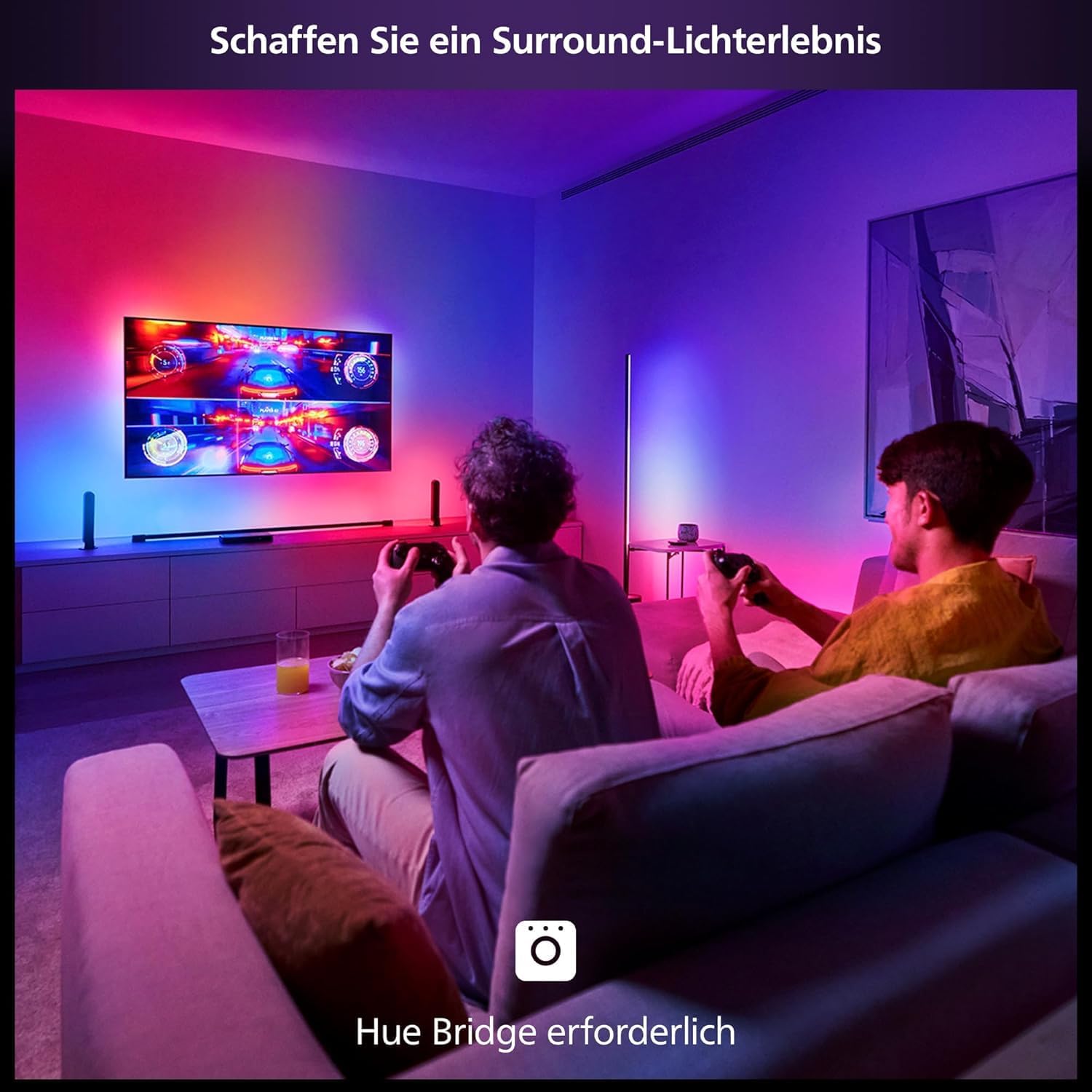 philips-hue-play-hdmi-sync-box-8k-entertainment-box-synchronisiert-bis-zu-10-hue image 2