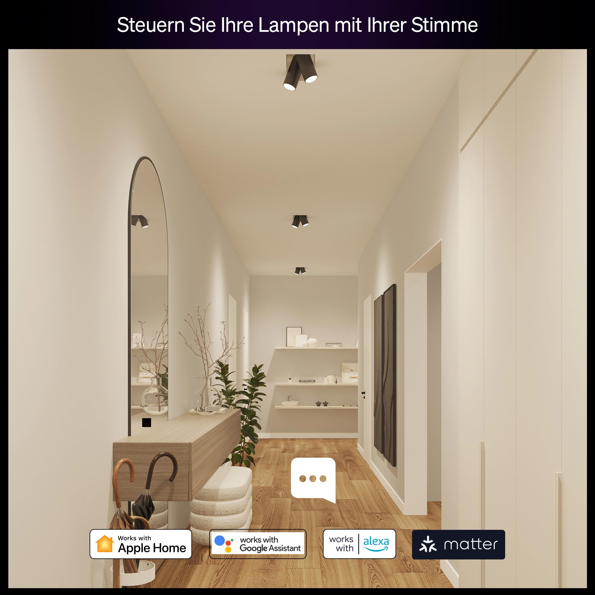 philips-hue-essential-starter-set-bridge-3x-gu10-white-color-ambiance-smart-leuc image 5