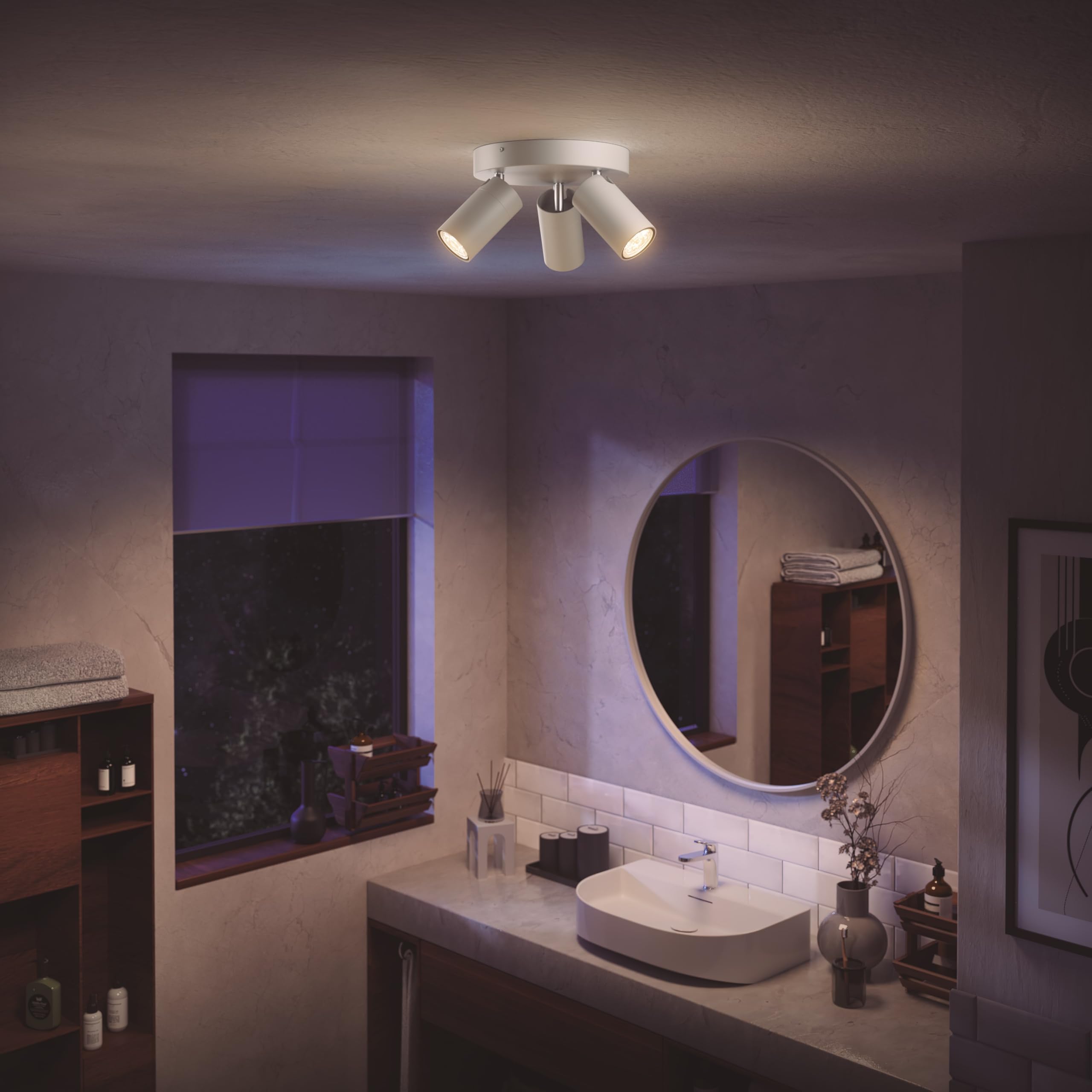 philips-hue-idris-aufbaustrahler-3-flammig-wei-gu10-white-ambiance-warm-kaltwei- image 4