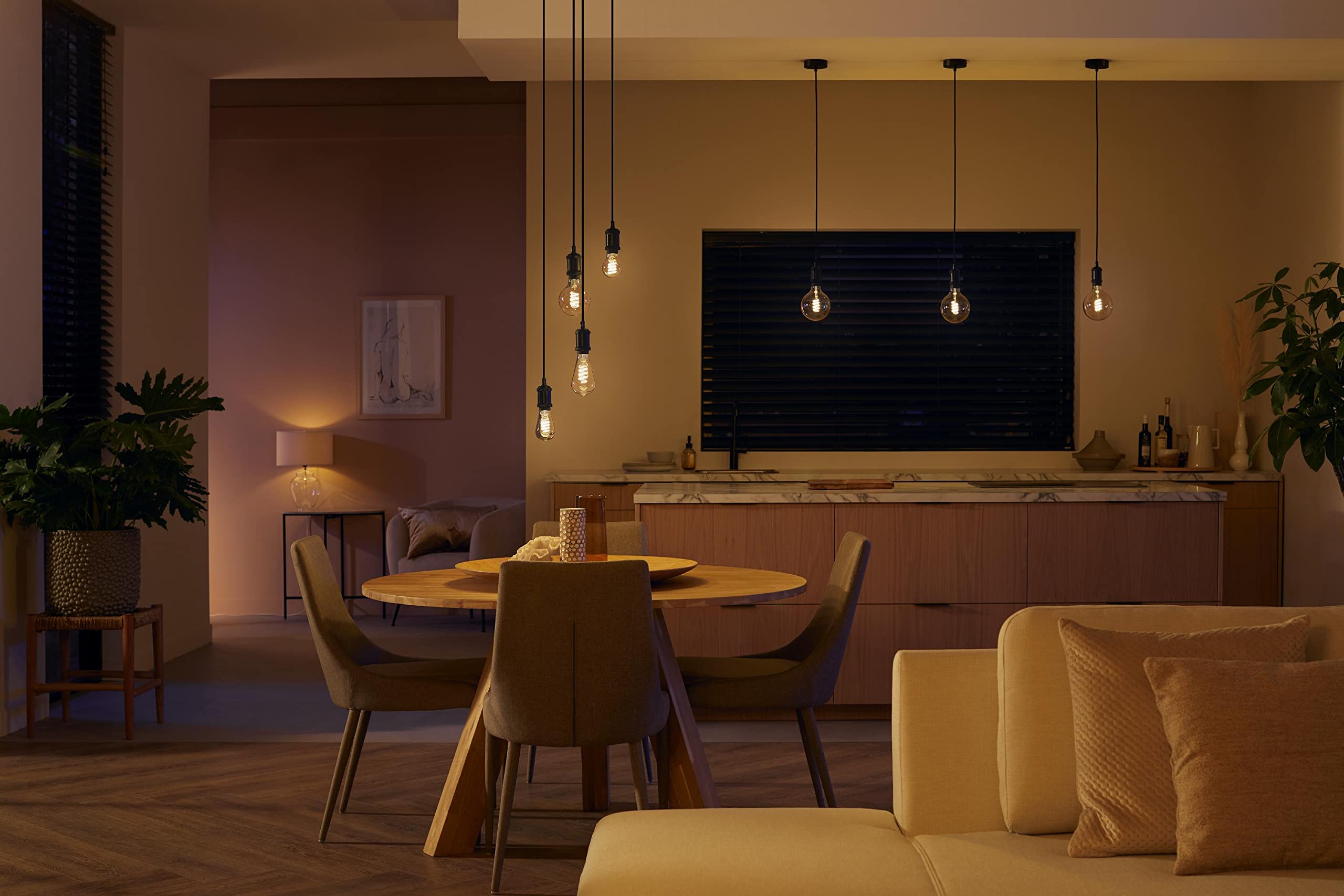 philips-hue-white-ambiance-e27-filament-edison-st64-550-lm-dimmbare-smart-led-la image 4