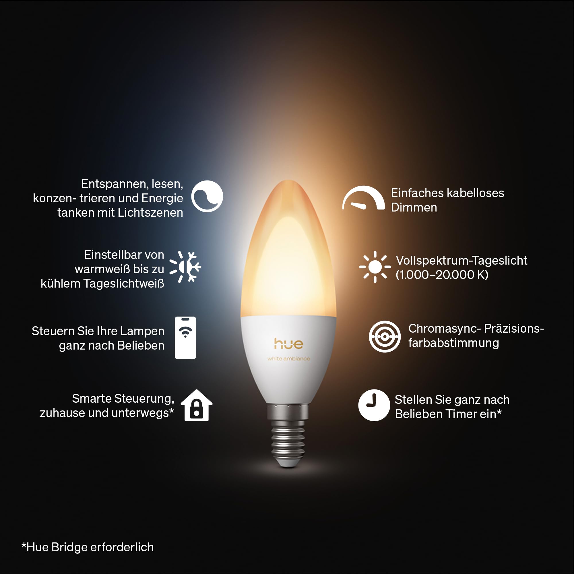 philips-hue-smart-led-kerzenlampe-b39-e14-3er-pack-white-ambiance-vollspektrum-1 image 2