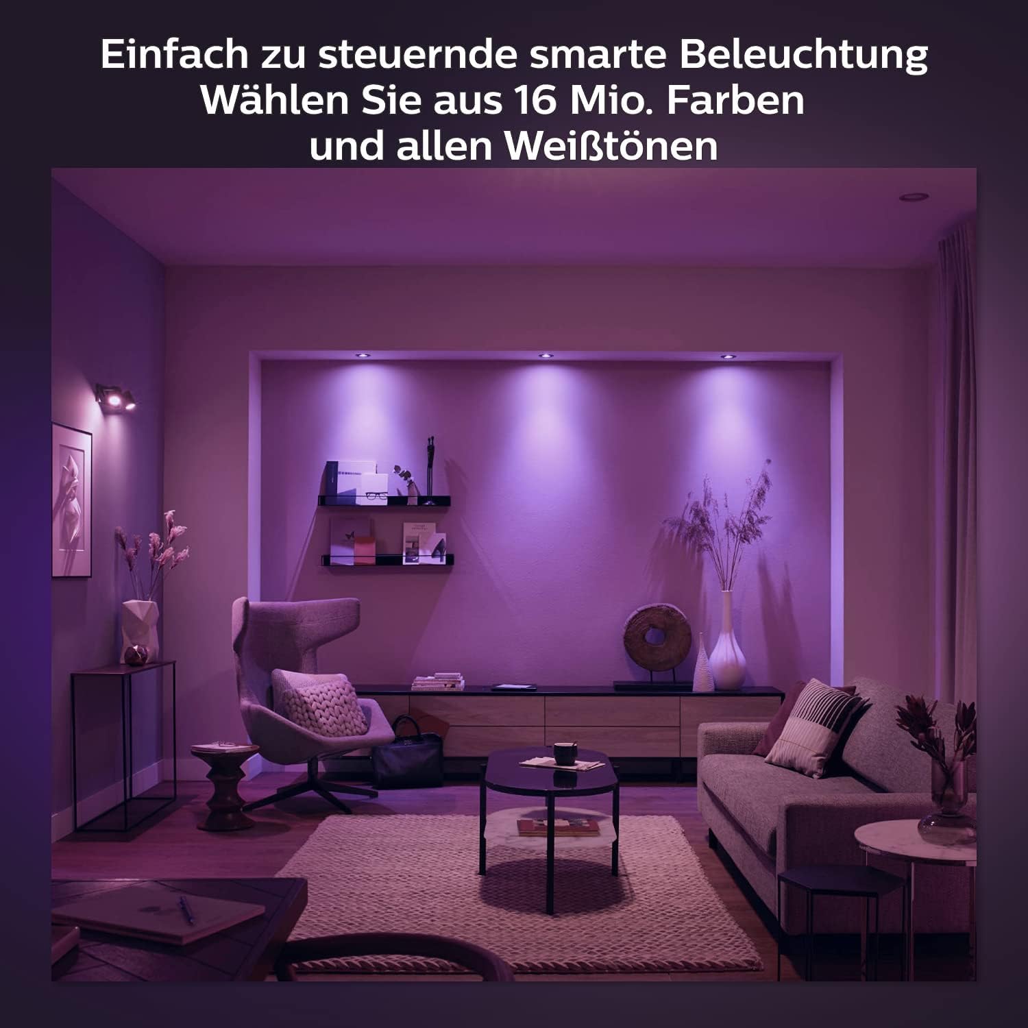 philips-hue-white-color-ambiance-centura-runde-einbauspots-3er-pack-schwarz-1-05 image 4