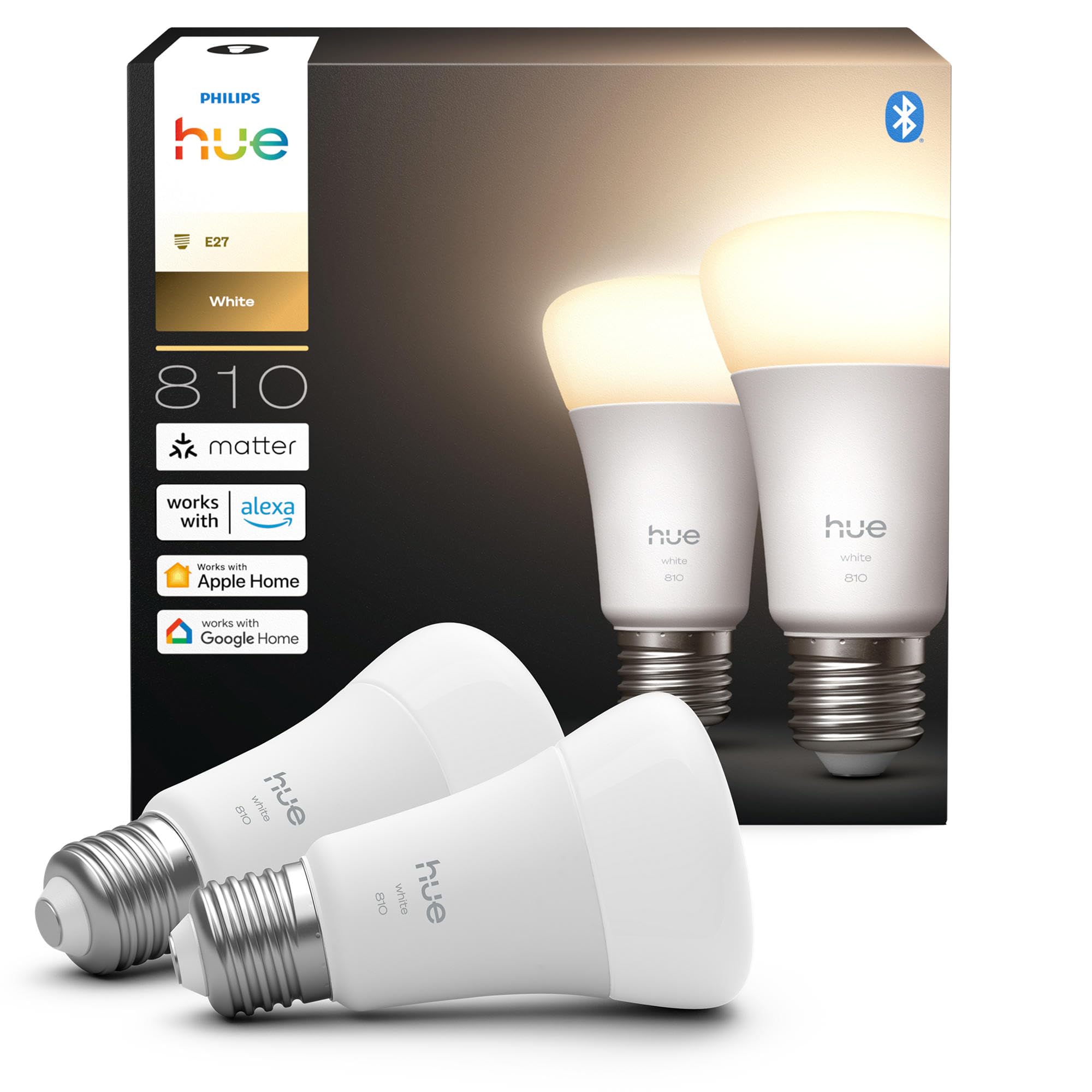 philips-hue-smart-led-a60-lampe-2er-pack-warmes-wei-2700k-e27-7w-810-lumen-dimmb image 1