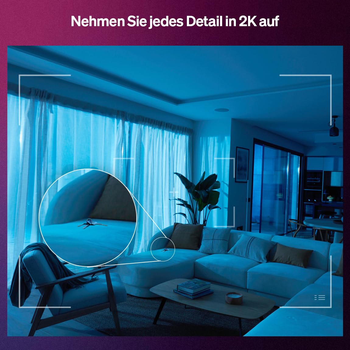 philips-hue-secure-desktop-berwachungskamera-2k-au-enkamera-mit-zwei-wege-audio- image 3