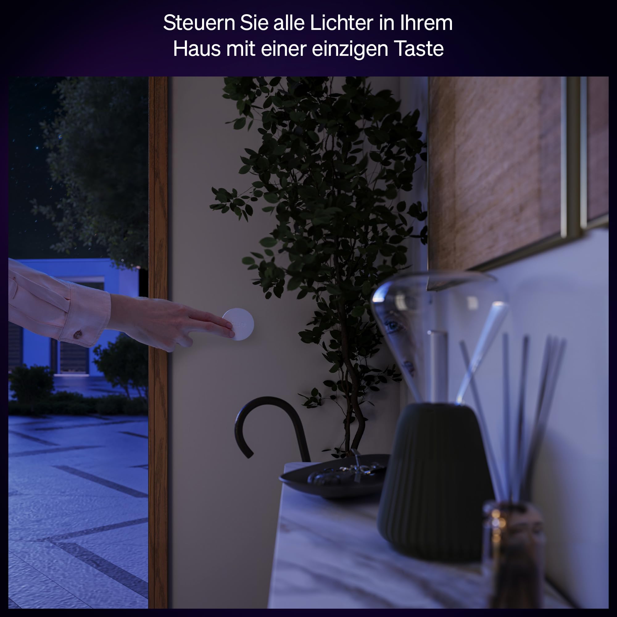 philips-hue-smart-button-neue-generation-kabelloser-smarter-lichtschalter-dimmer image 4
