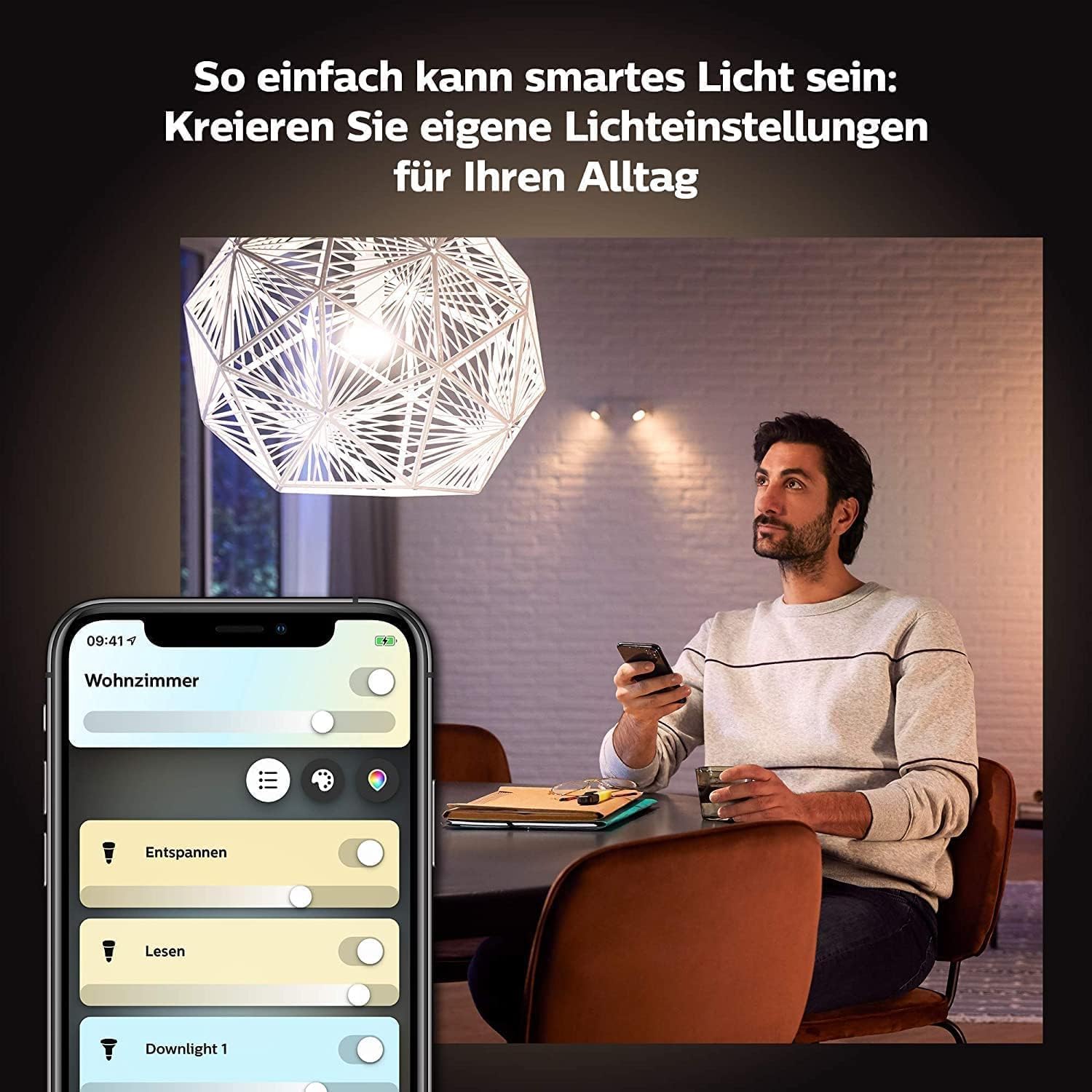 philips-hue-white-ambiance-e27-smarte-led-gl-hbirne-4er-pack-806-lm-warm-bis-k-h image 3