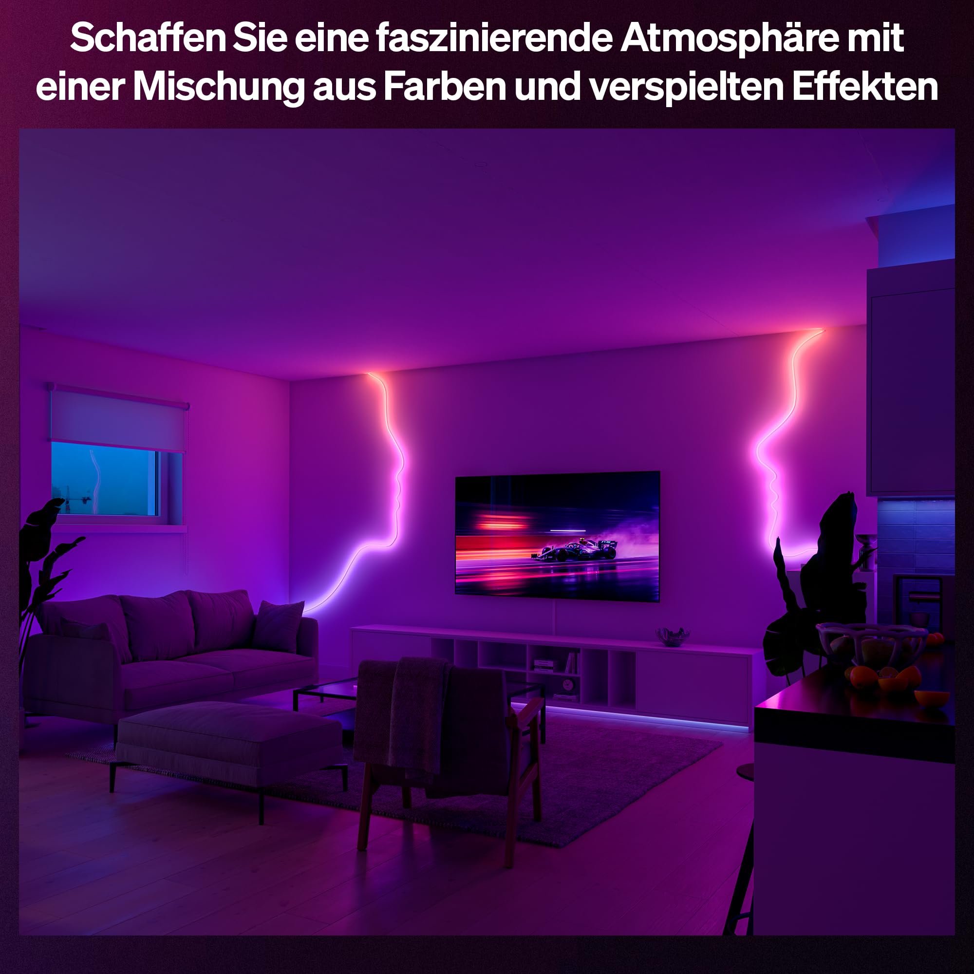 philips-hue-essential-5-m-led-flex-lightstrip-rgbic-mit-lebendigen-farben-und-ne image 2