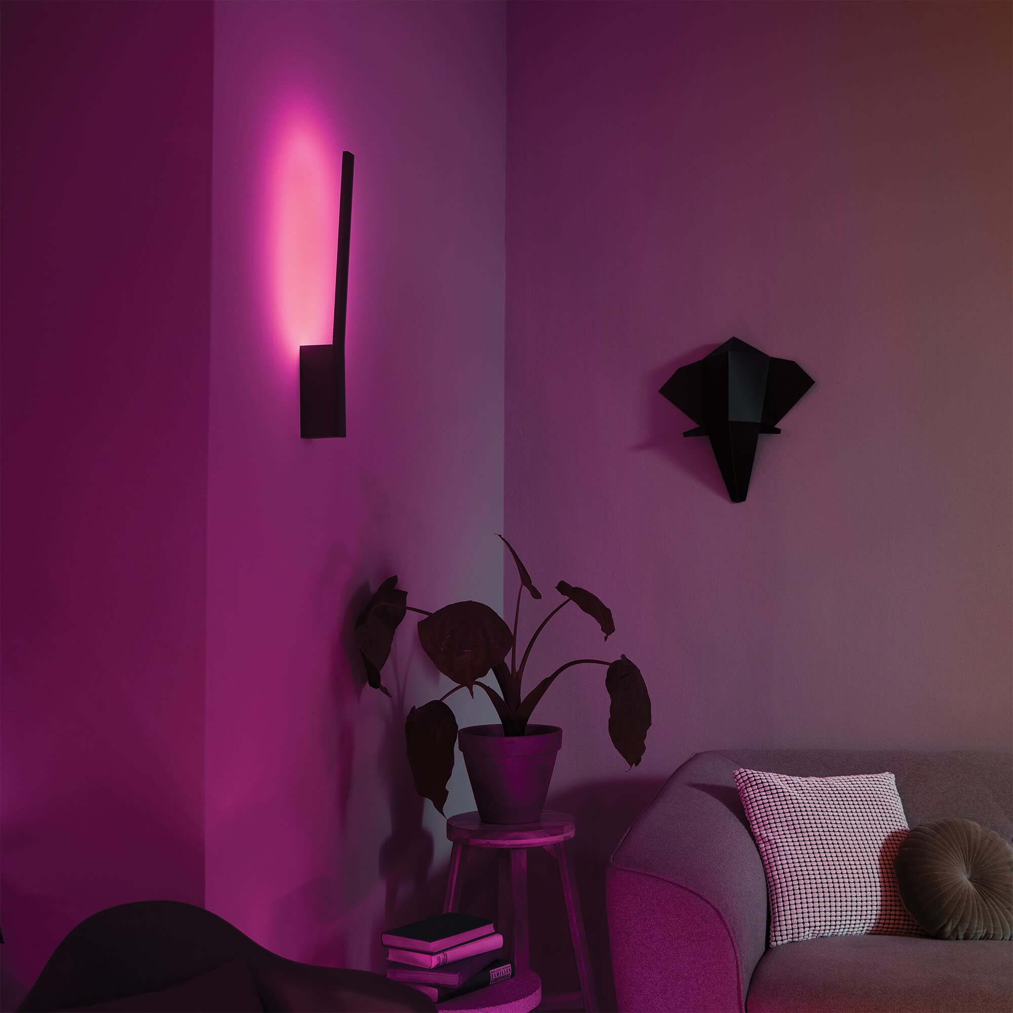 philips-hue-white-color-ambiance-liane-led-wandleuchte-schwarz-dimmbar-16-mio-fa image 2