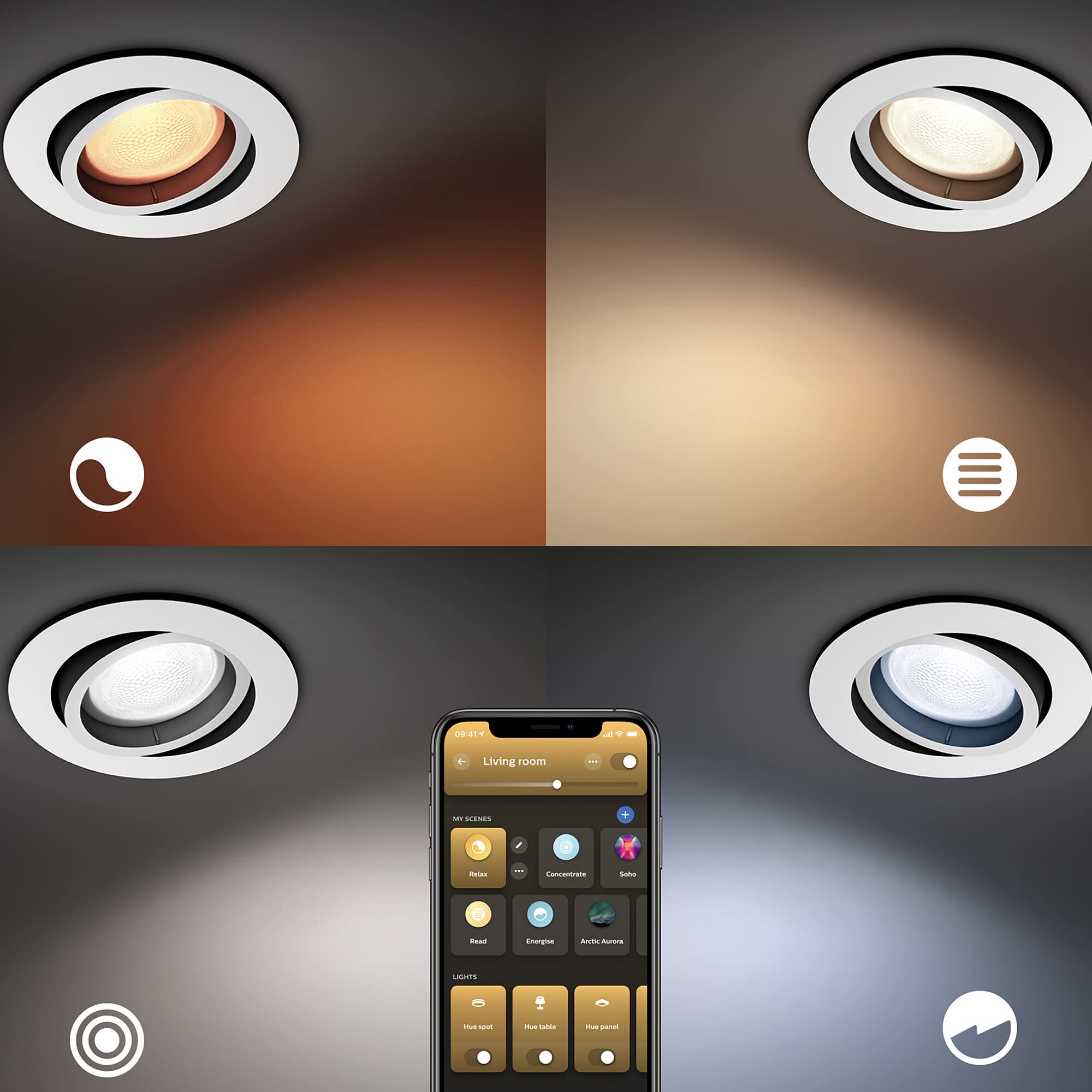 philips-hue-white-color-ambiance-centura-einbauspot-3-flammig-wei-3x350-lm-gu10- image 8