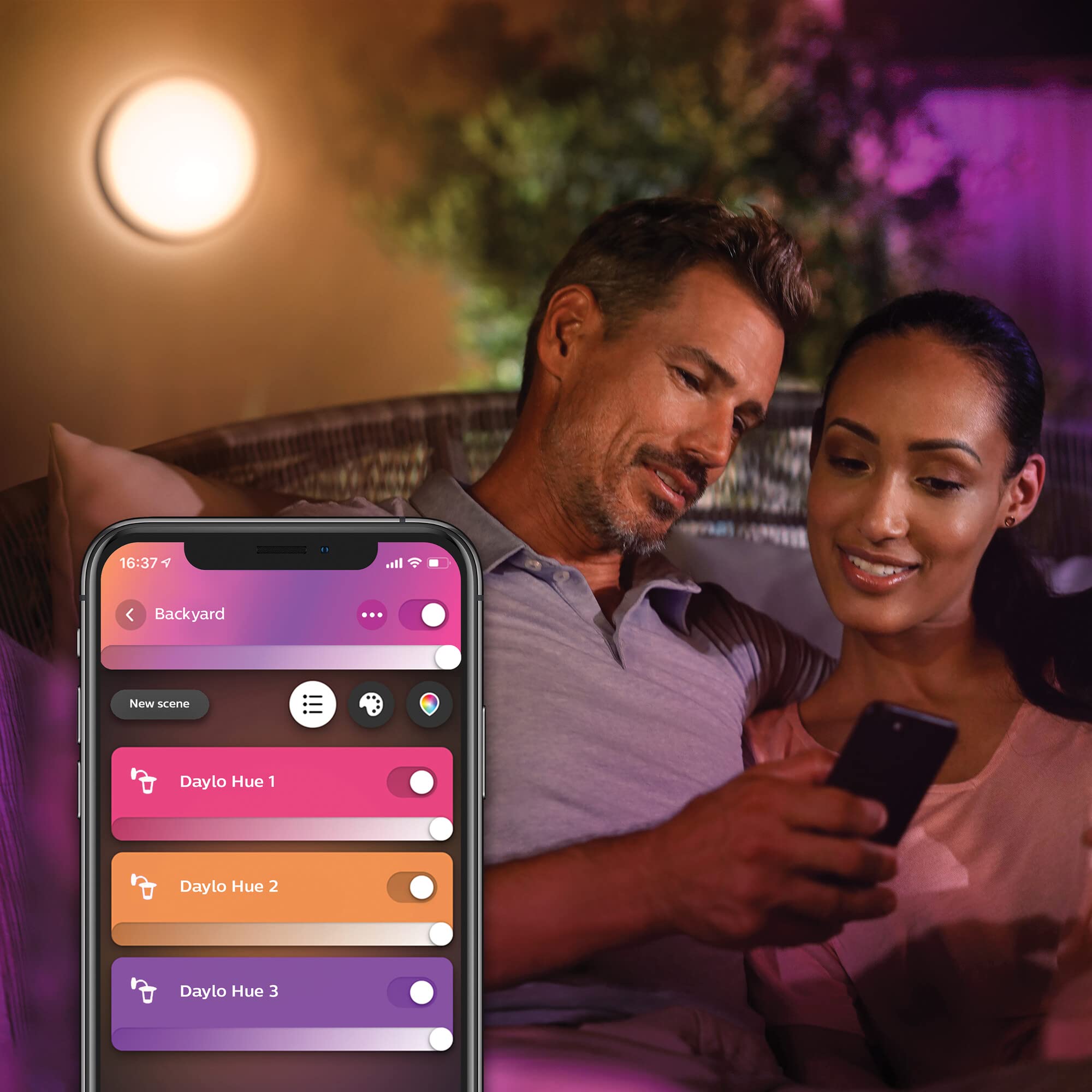 philips-hue-white-color-ambiance-daylo-au-en-wandleuchte-silber-950-lm-16-mio-fa image 4