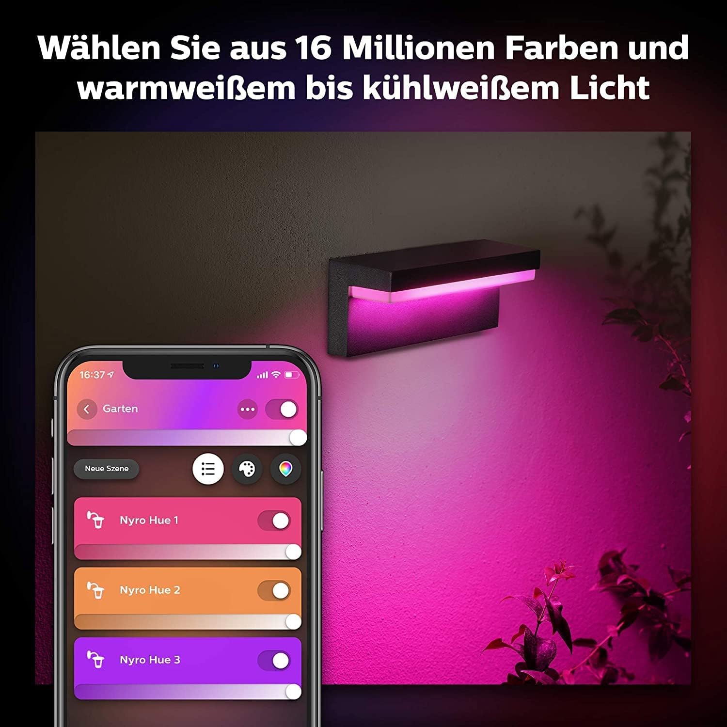 philips-hue-white-color-ambiance-nyro-led-wandleuchte-outdoor-1-020-lm-ip44-16-m image 6