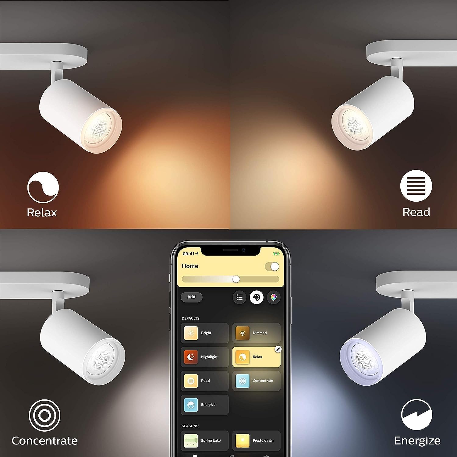 philips-hue-white-color-ambiance-fugato-spot-2-flammig-wei-2x350-lm-dimmbar-16-m image 2