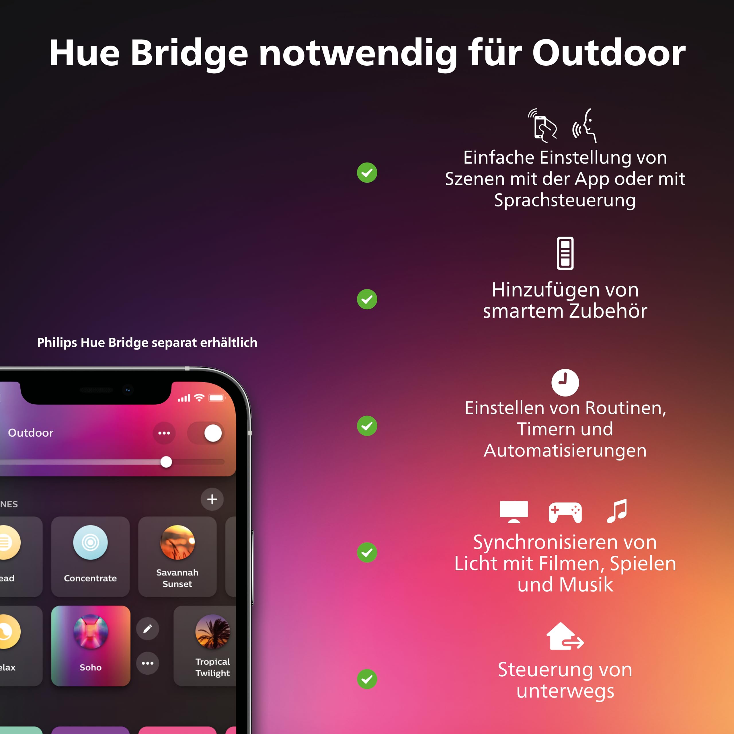 philips-hue-appear-white-and-color-ambiance-au-en-wandleuchte-2er-pack-dimmbar-1 image 8