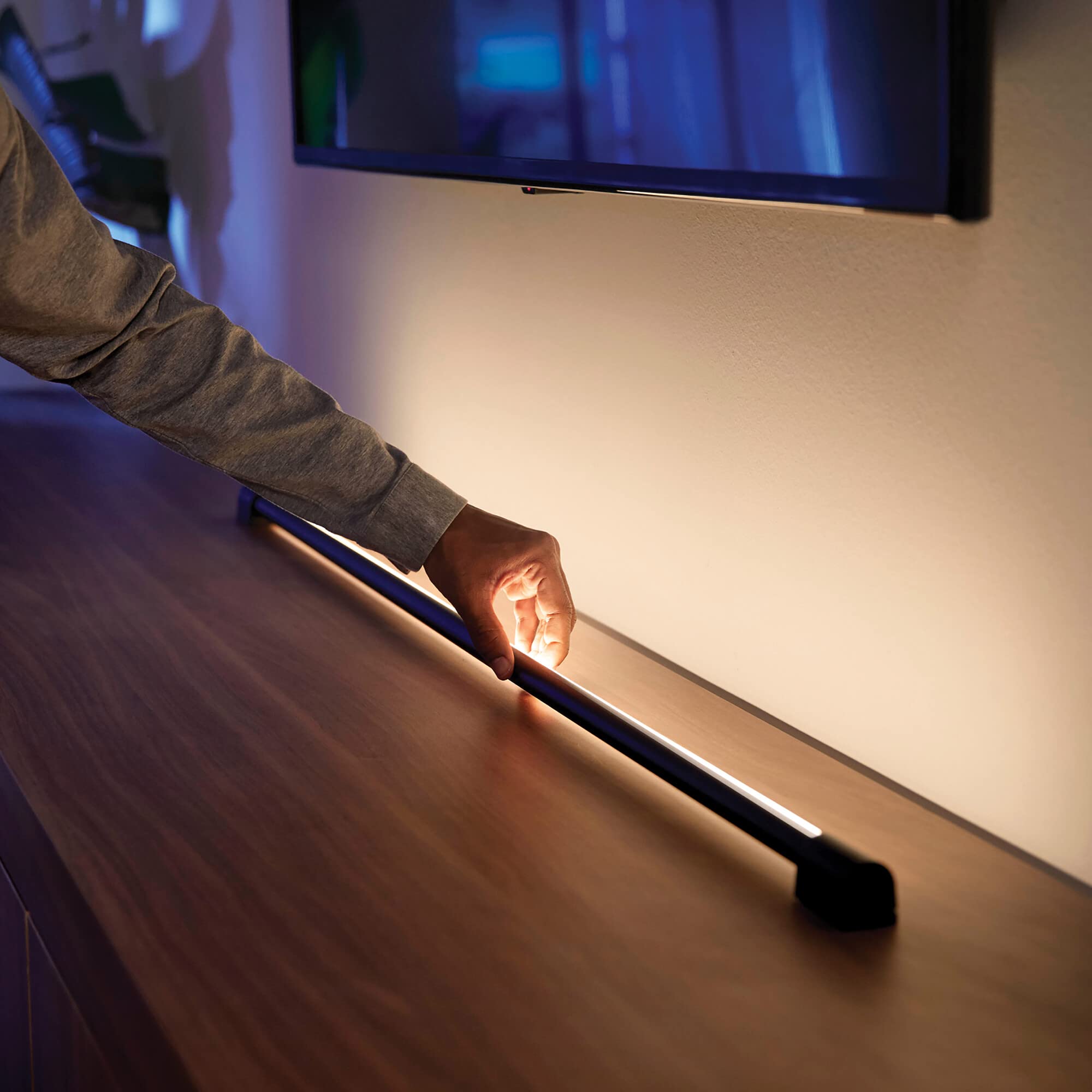 philips-hue-play-gradient-light-tube-125-cm-schwarz-1260-lm-surround-tv-beleucht image 2