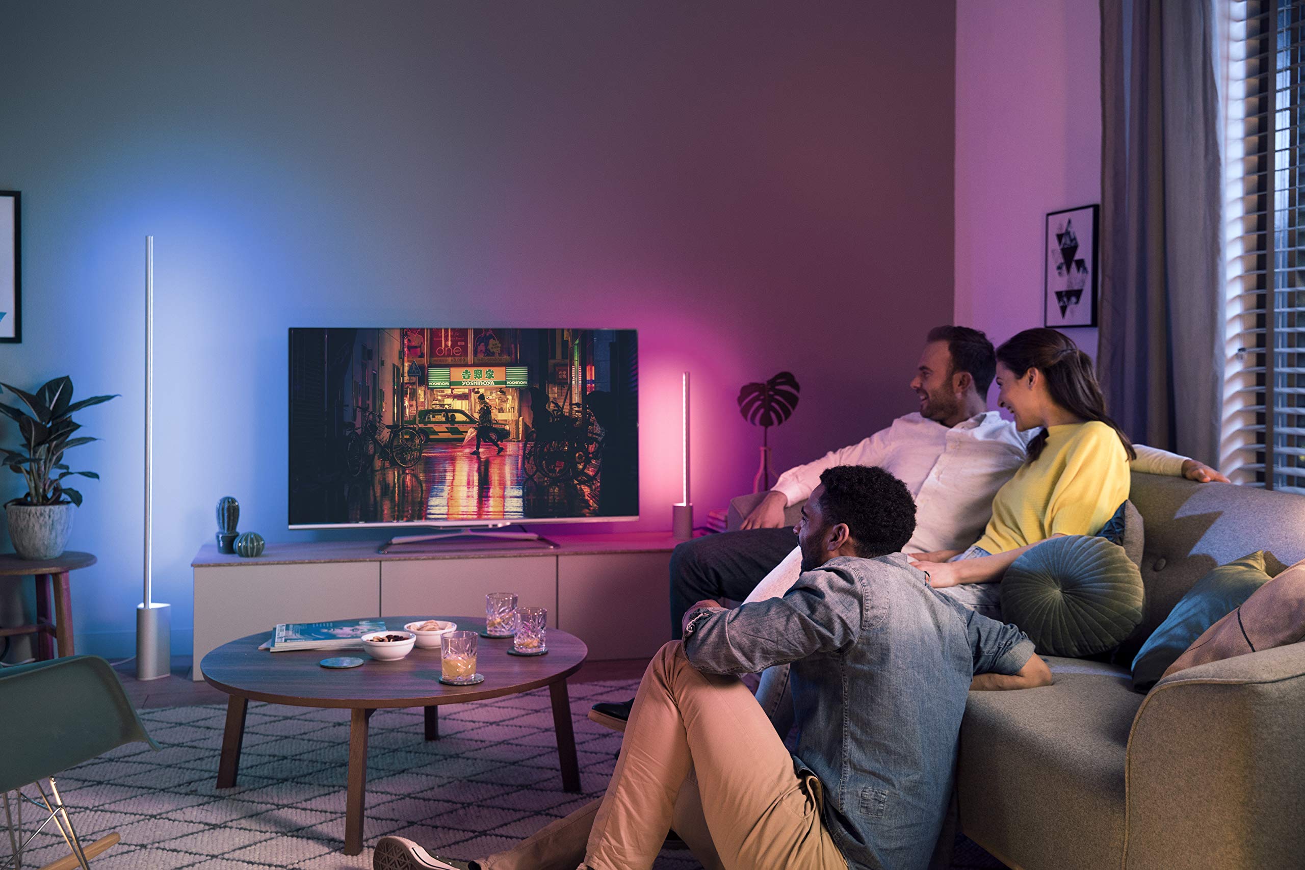 philips-hue-signe-smart-led-tischleuchte-white-color-ambiance-16-mio-farben-alum image 3