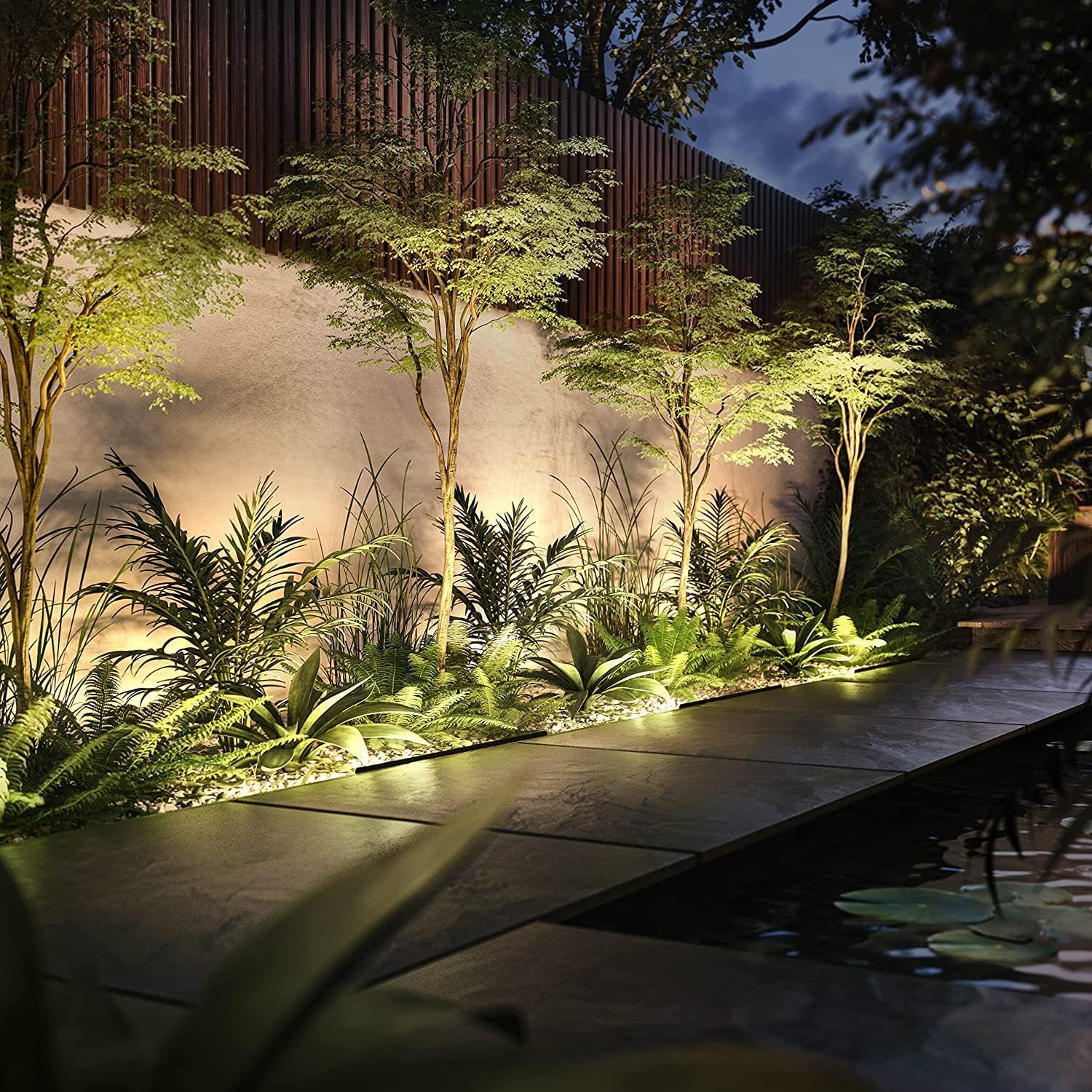 philips-hue-white-color-ambiance-amarant-led-wandfluter-f-r-drau-en-1-420-lm-ip6 image 7