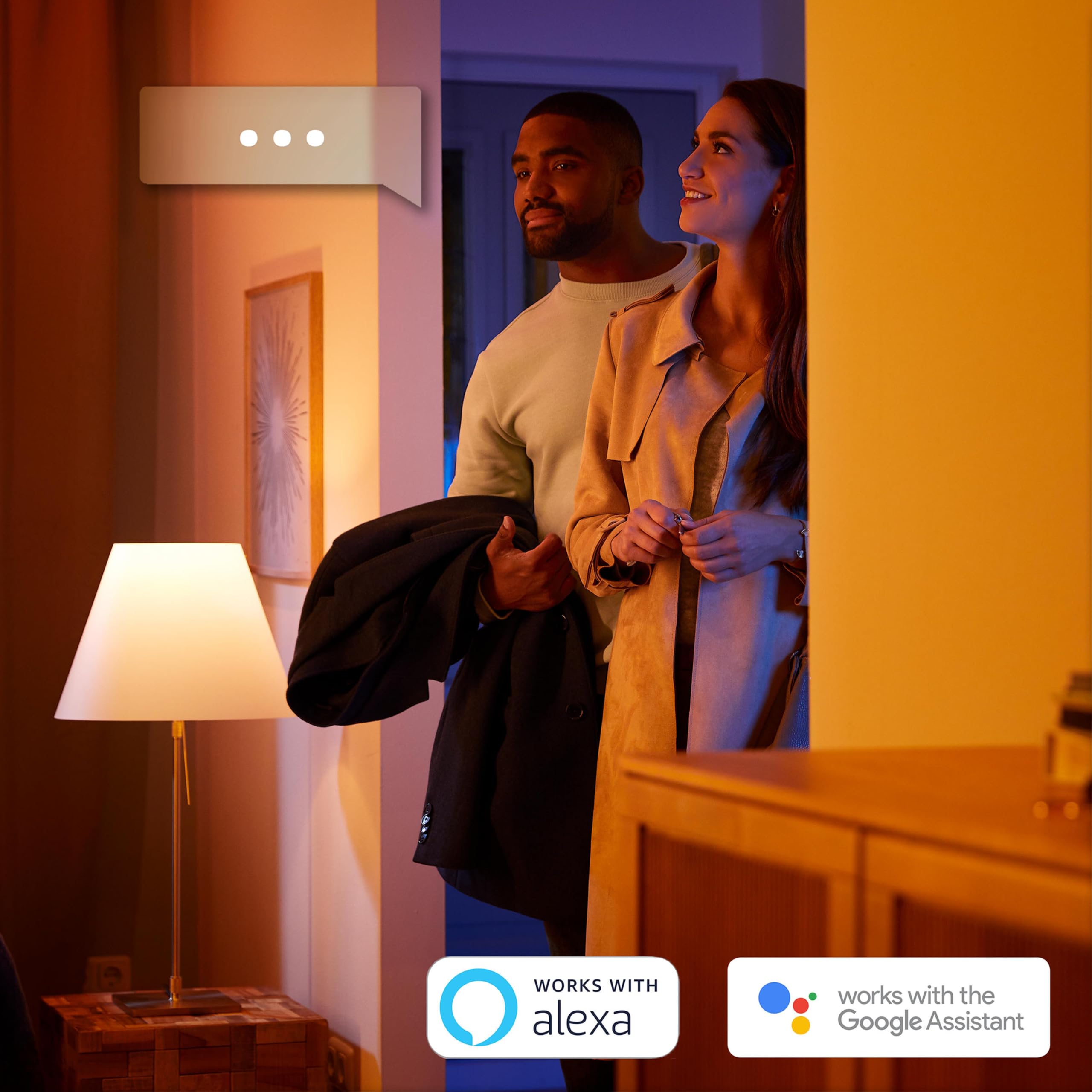 philips-hue-discover-2er-set-flutlichter-schwarz-led-au-enstrahler-wei-es-und-fa image 8